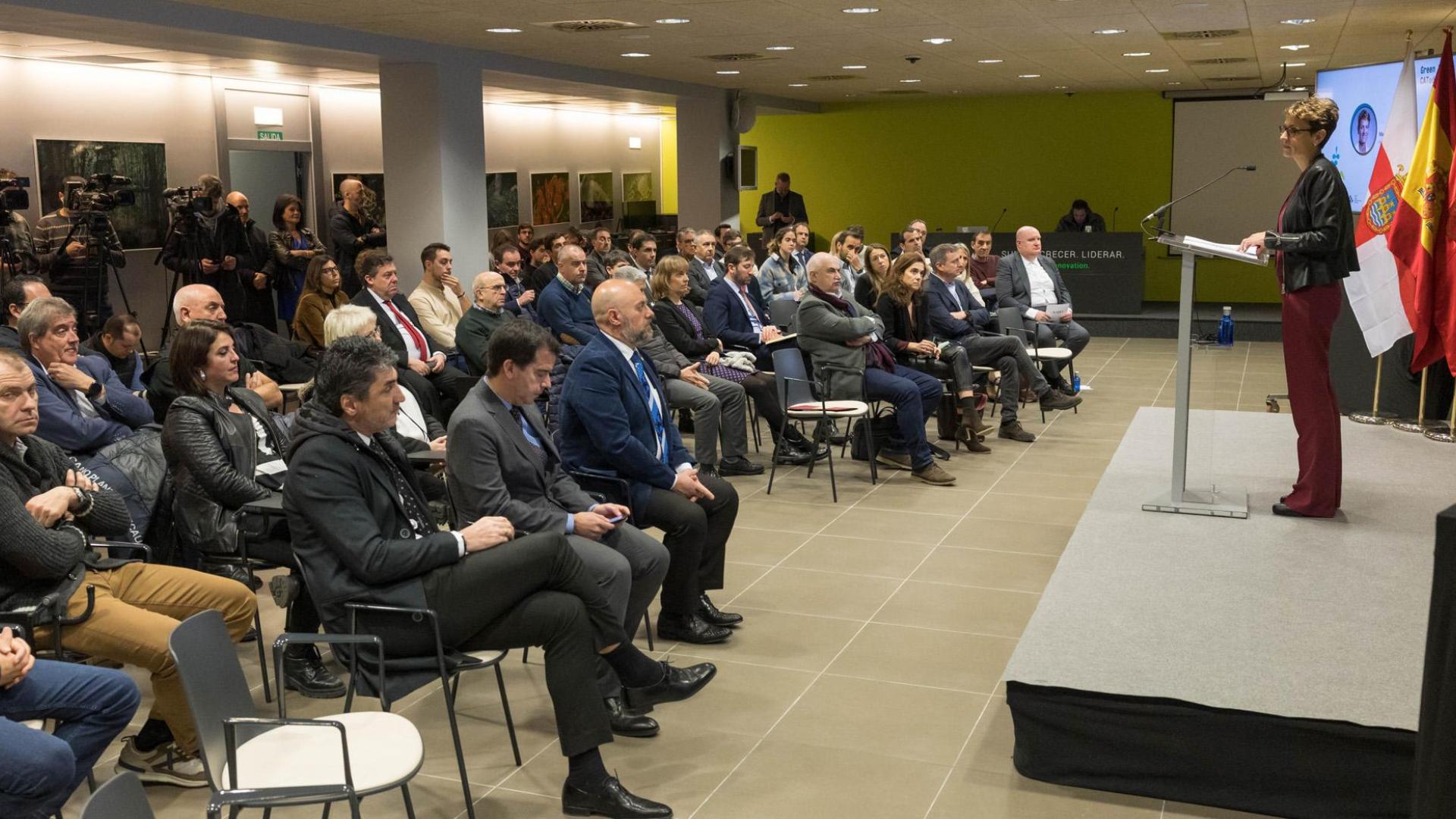 Presentación del proyecto en Tudela, en febrero de este año