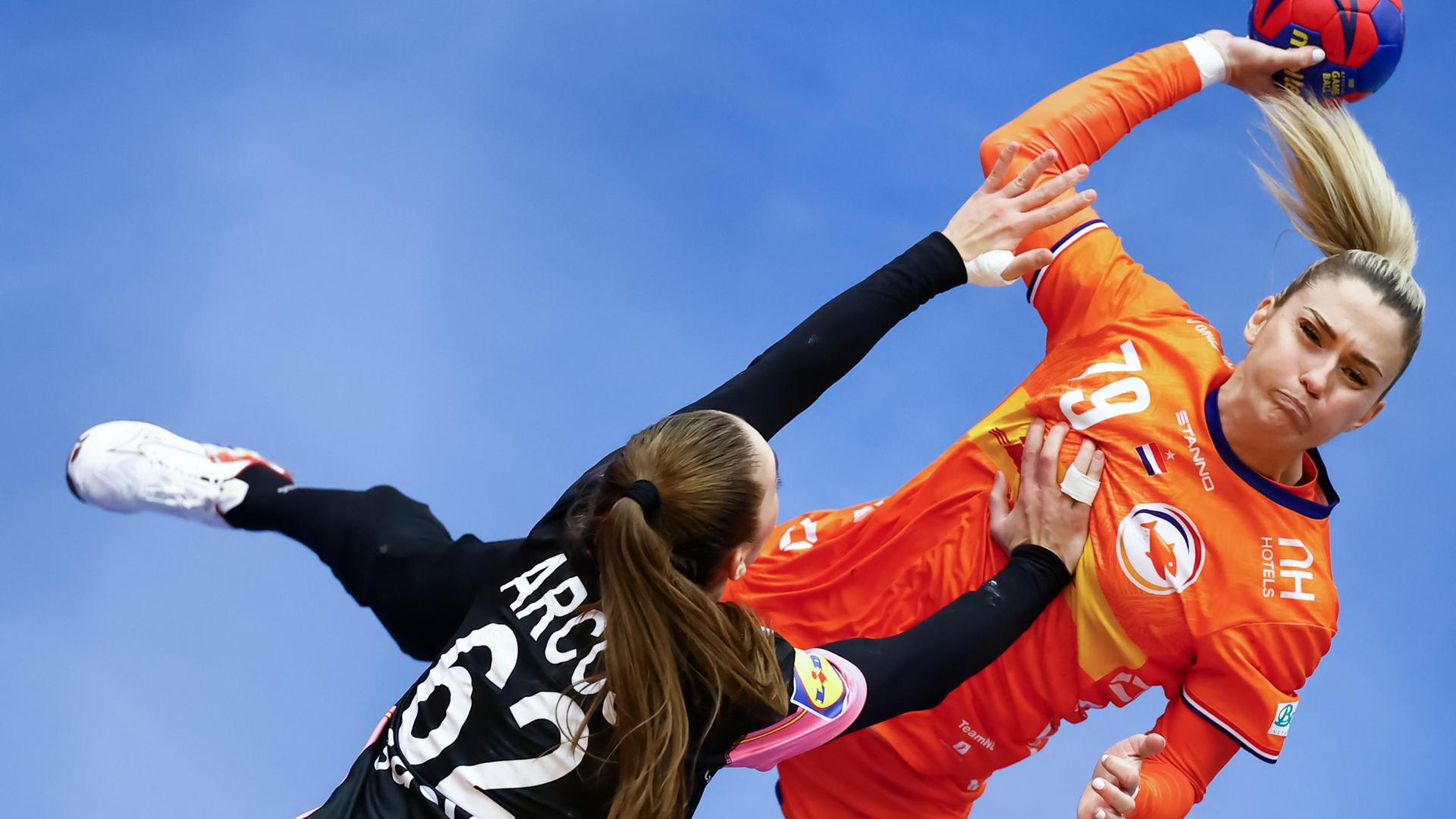 Partido de España contra Holanda del Mundial de Balonmano