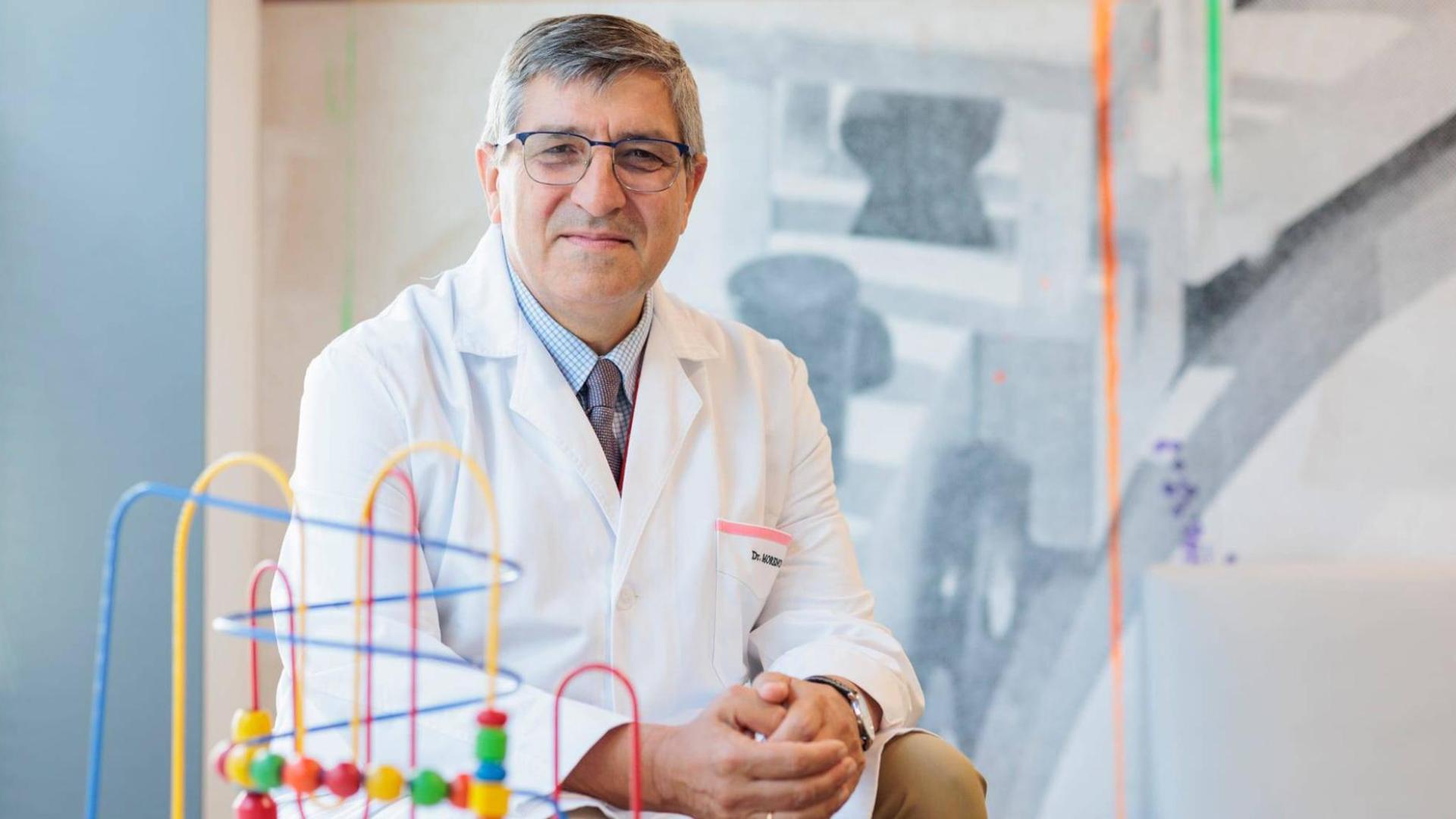 El especialista en pediatría José Manuel Moreno Villares trabaja en la Clínica Universidad de Navarra