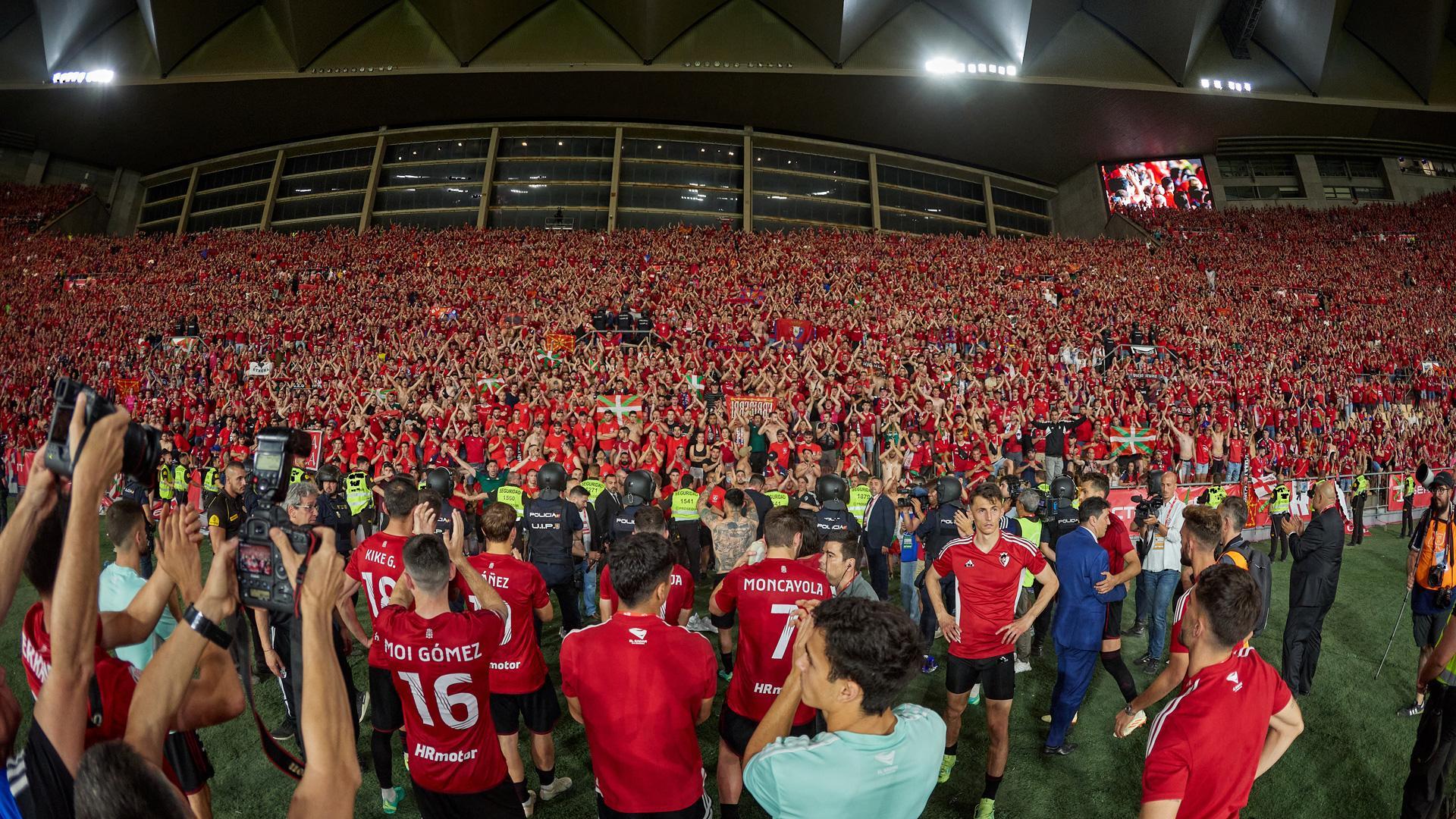 Imagen de la pasada final de la Copa del Rey en la Cartuja de Sevilla