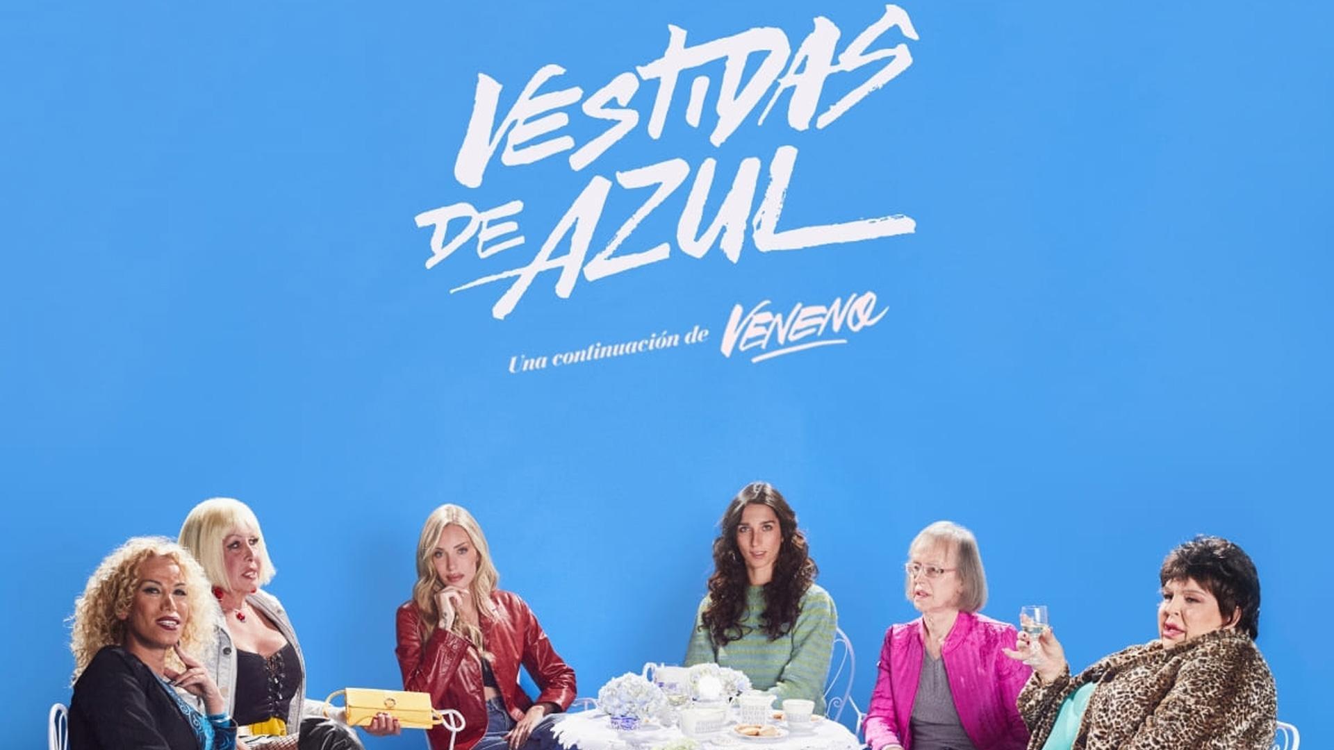 Cartel de Vestidas de azul