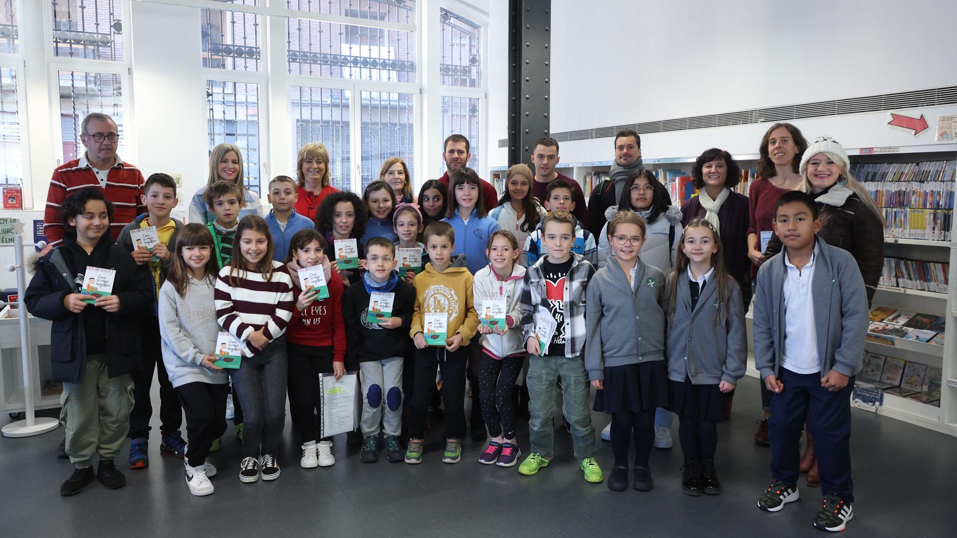 1.540 alumnos y alumnas de 39 centros de primaria de Navarra participan en el “Cuento-cadena por los Derechos Humanos 2023”