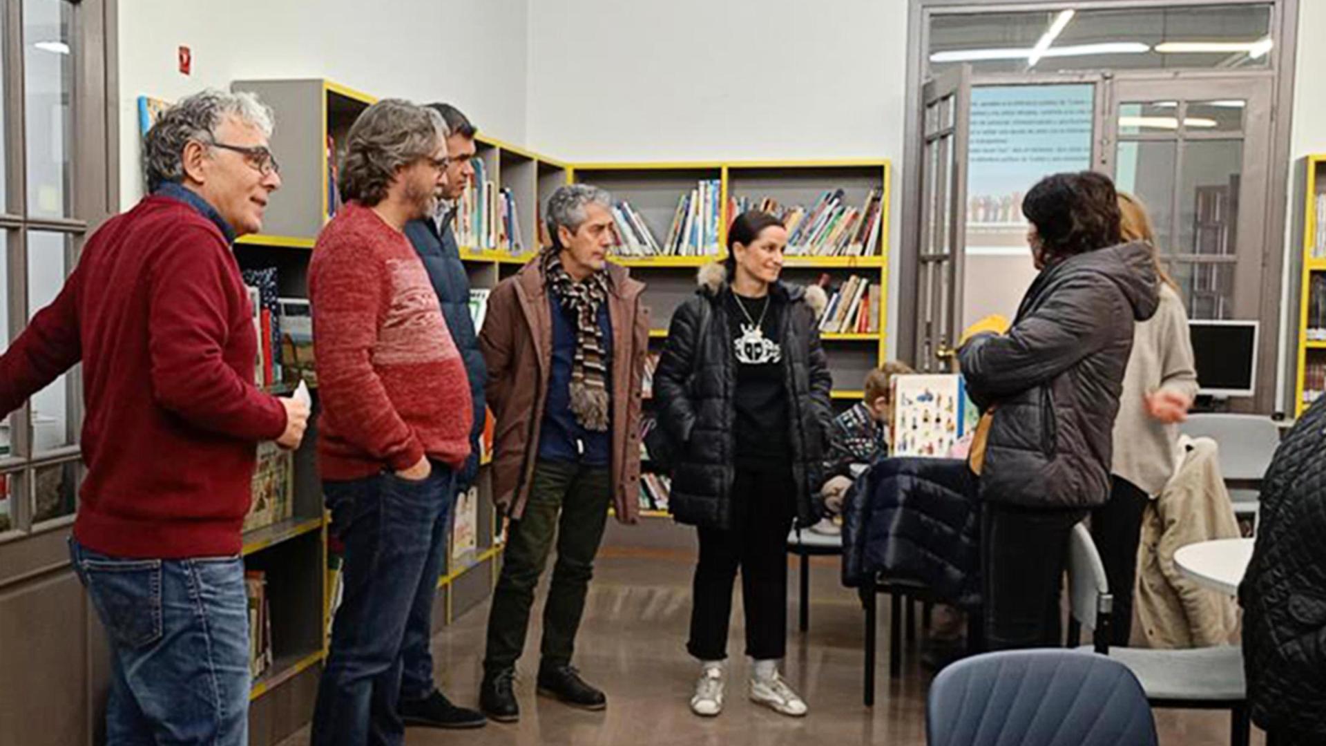 A: CEDIDA
F: 22/12/2023
P:  
L: TUDELA
T: VISITA A LA BIBLIOTECA PUBLICA YANGUAS Y MIRANDA DEL LA COMISION DE CULTURA, DEPORTE Y TURISMO DEL PARLAMENTO