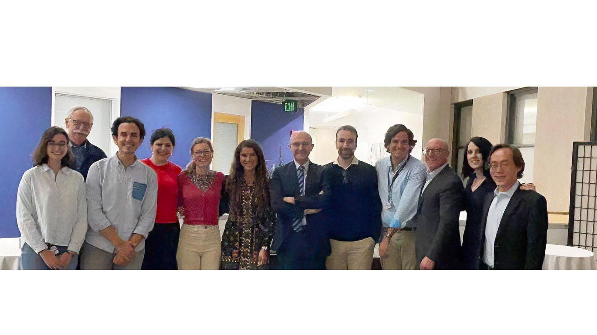 Profesionales y exalumnos de la Universidad de Navarra en Harvard./