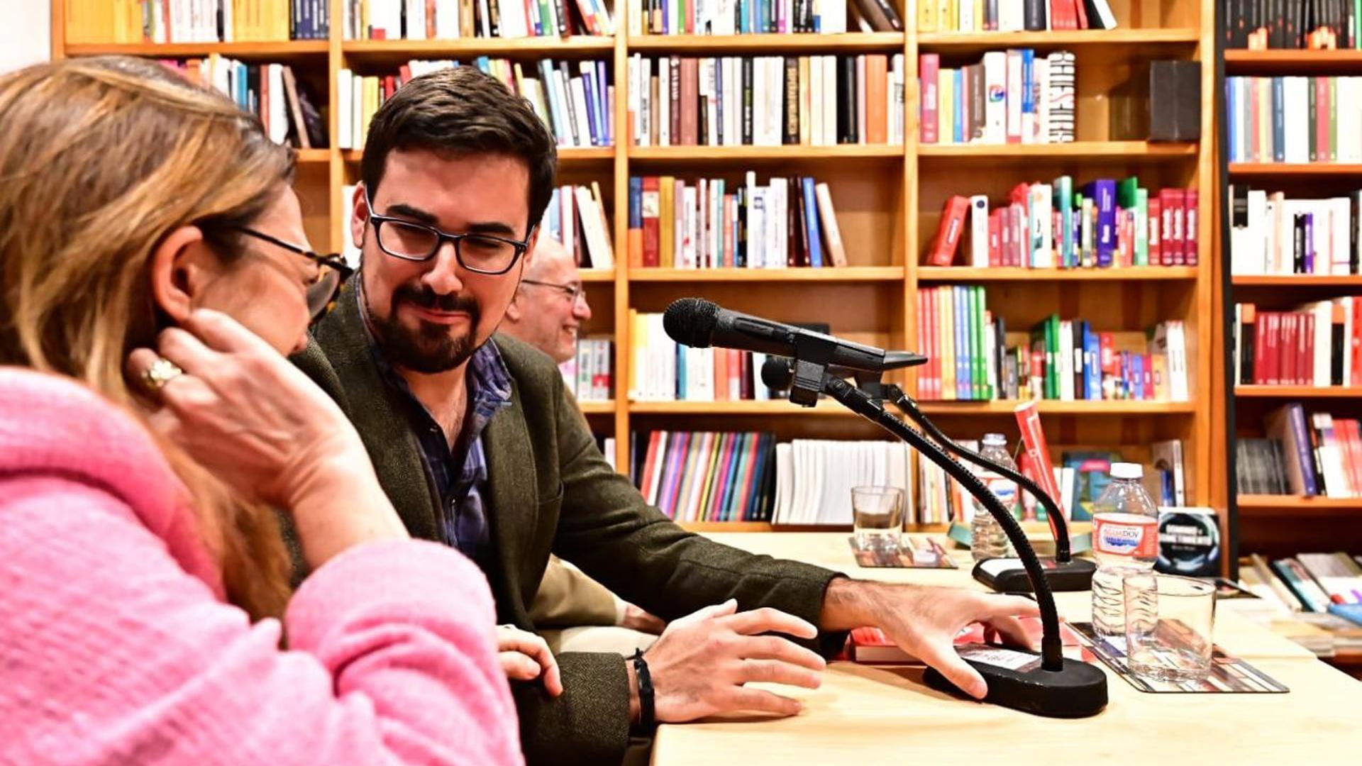 El líder del partido Izquierda Española, Guillermo Del Valle
