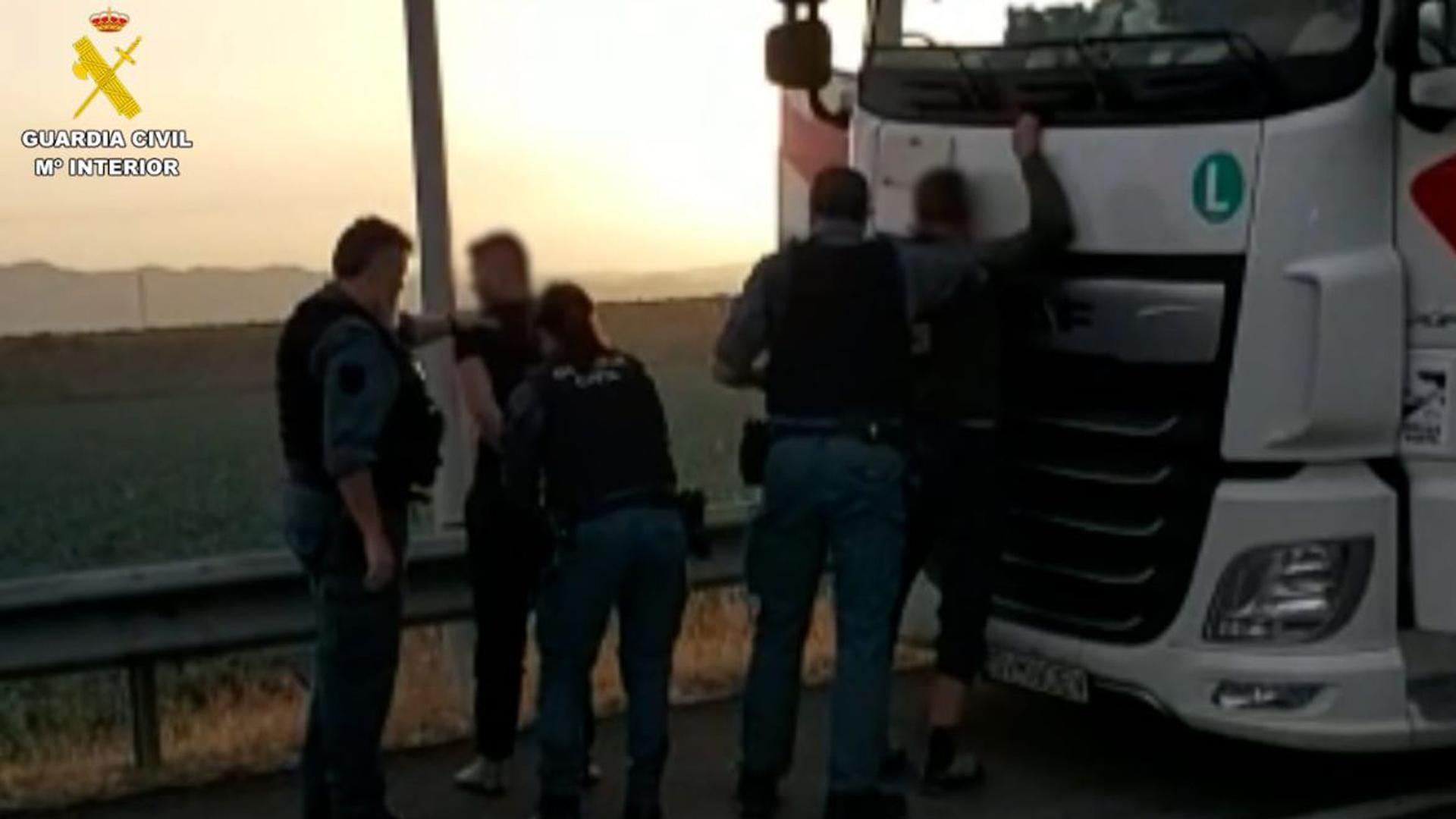 Desarticulado un grupo criminal dedicado al robo de ropa en el interior de camiones a su paso por Tudela