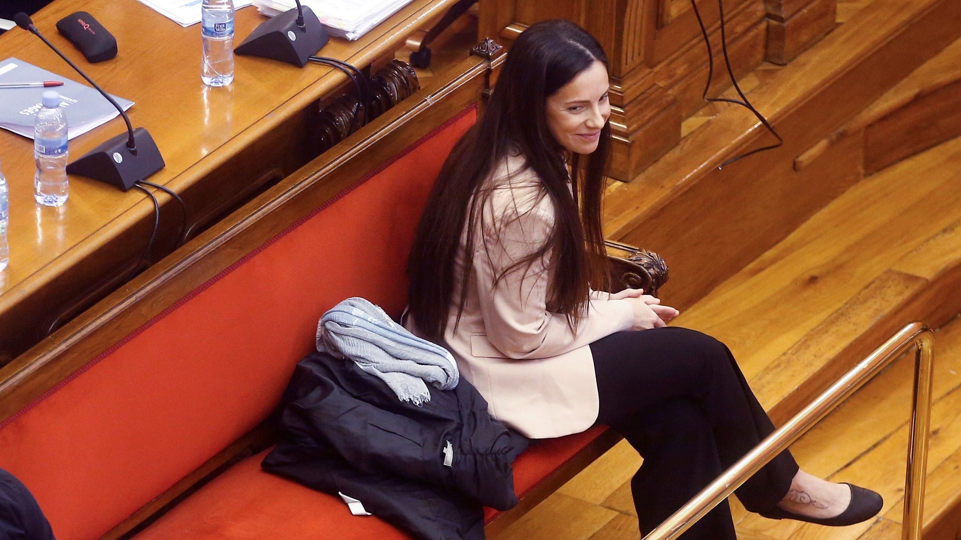 Rosa Peral, durante una de las sesiones del juicio
