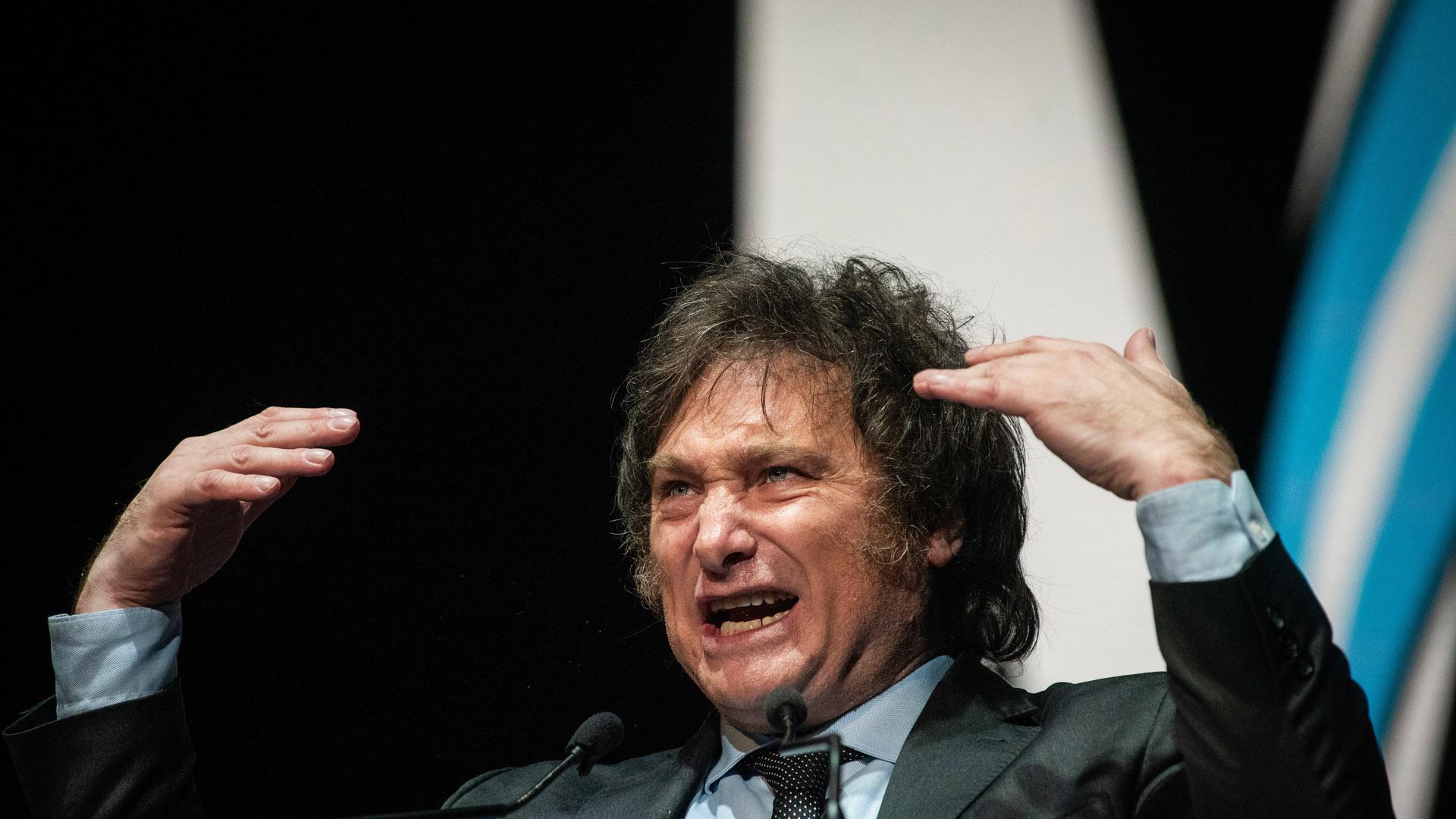 Javier Milei, presidente de Argentina