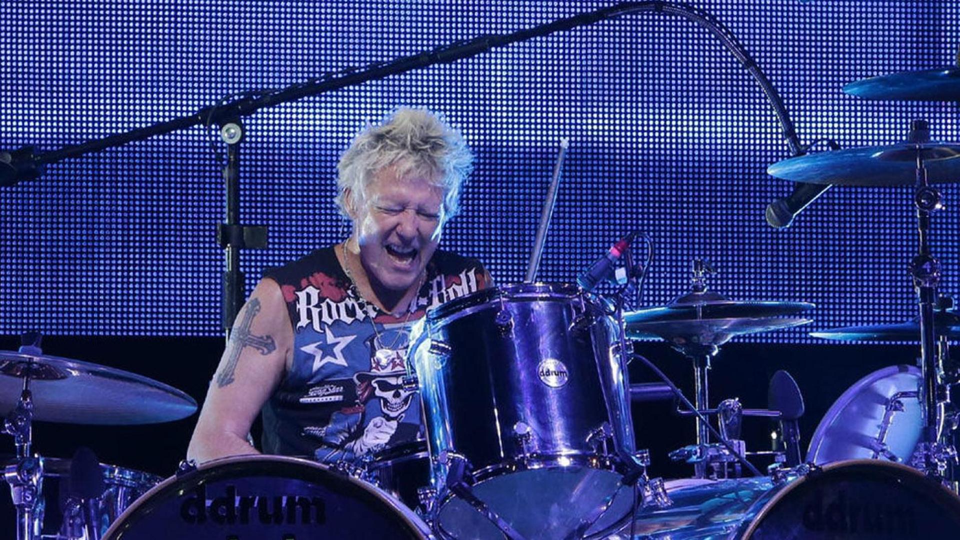 James Kottak fue batería de la banda alemana The Scorpions desde 1996 hasta 2016
