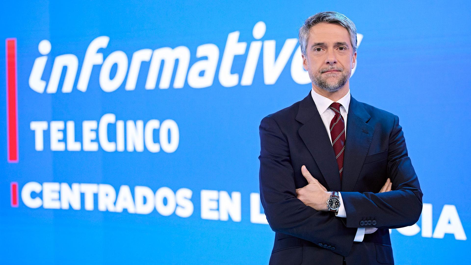 El periodista Carlos Franganillo se estrenará el próximo lunes 15 de enero a las 21:00 horas como presentador de Informativos Telecinco