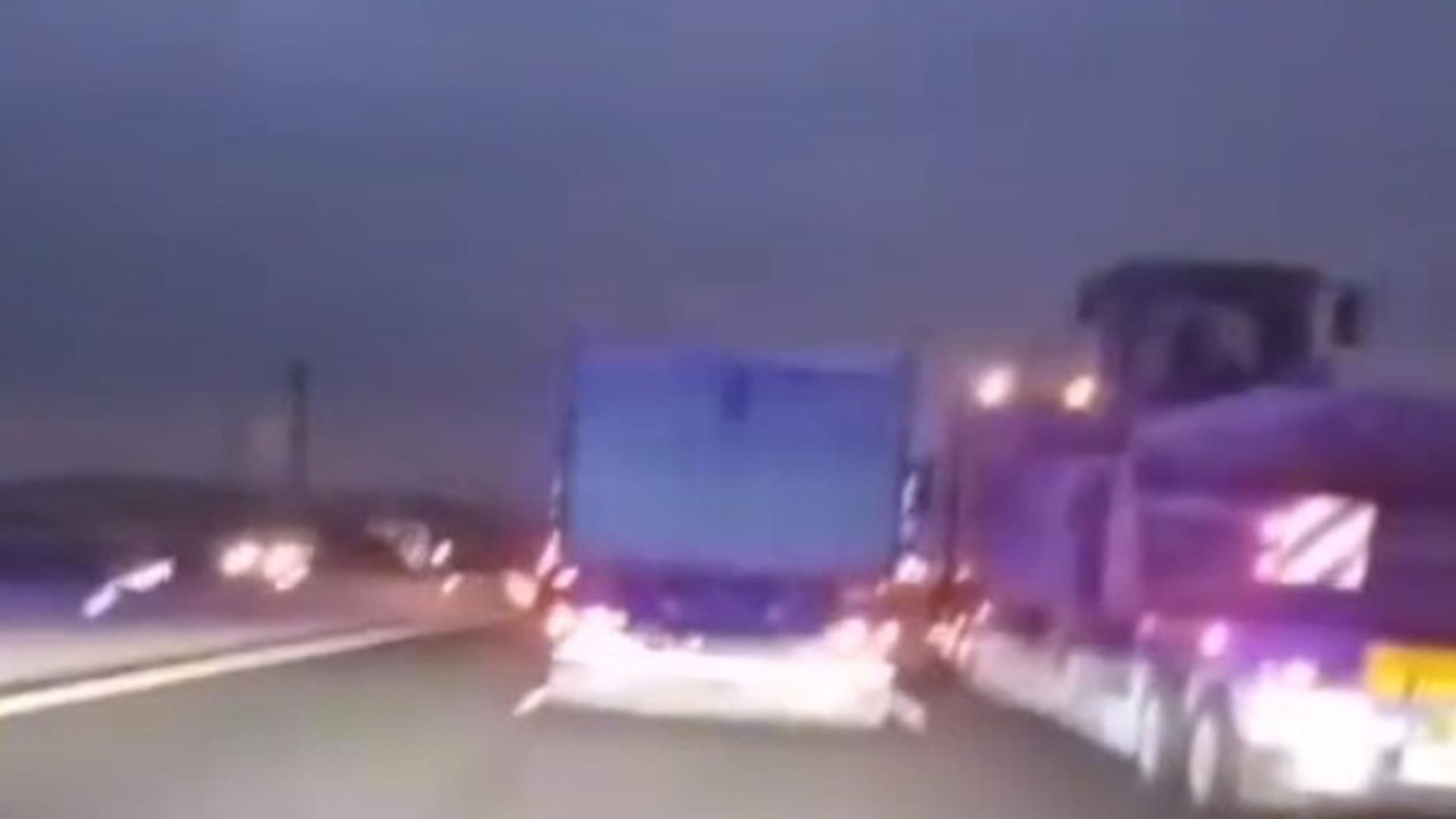 Detenido un conductor por circular drogado con un camión robado tras una persecución por A-3 y A-7