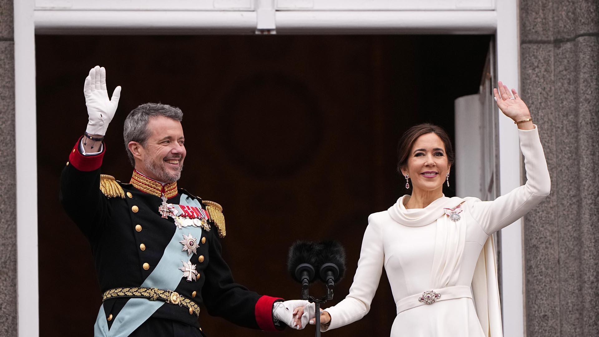 Proclamación de Federico X como rey de Dinamarca.