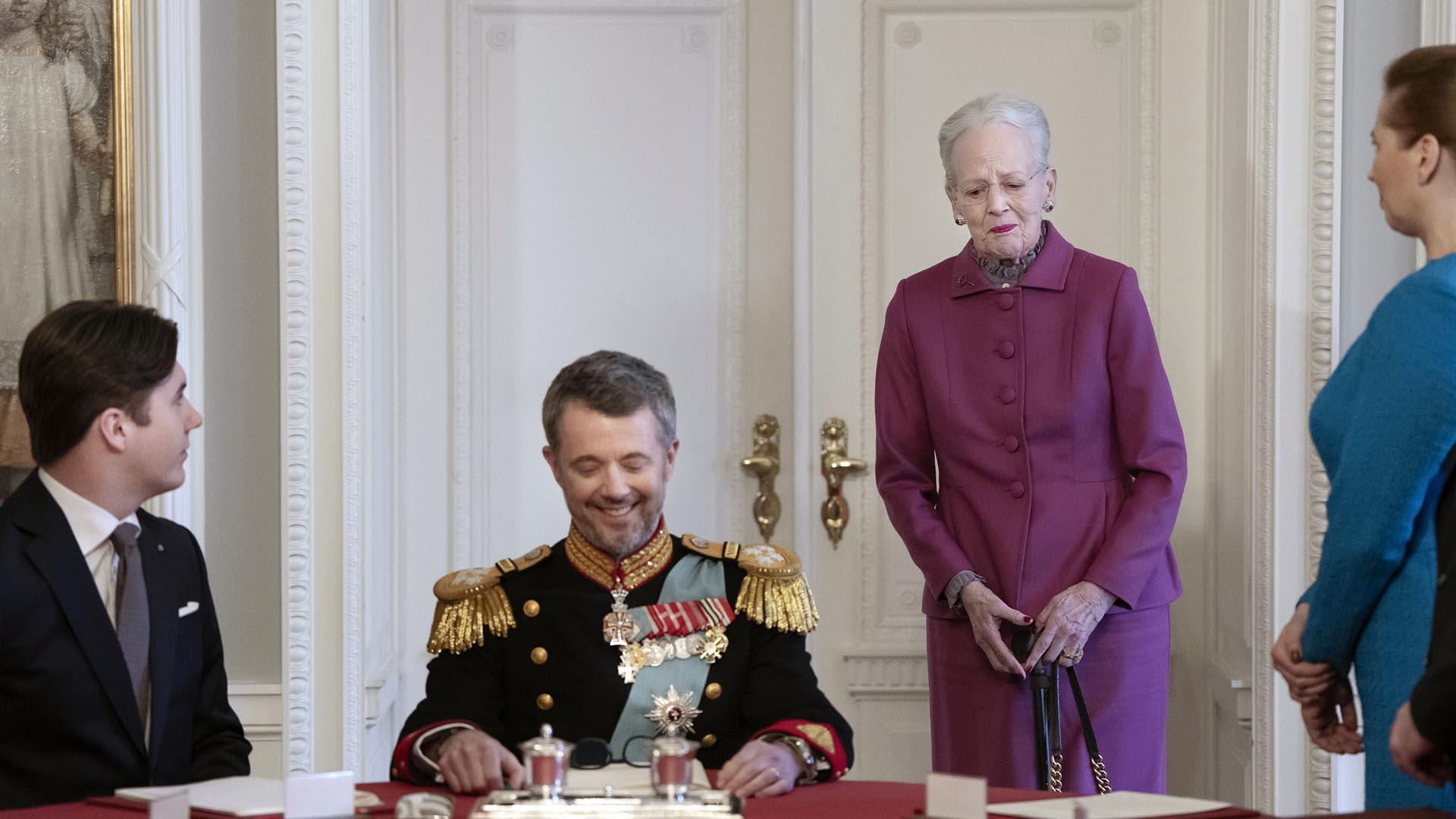 Proclamación de Federico X como rey de Dinamarca.