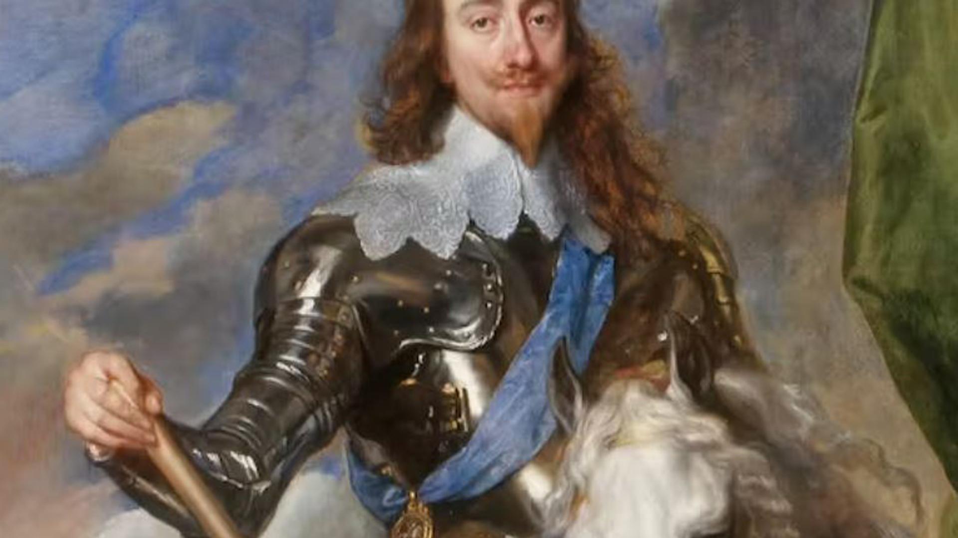 Retrato de Carlos I a caballo, por Anton van Dyck