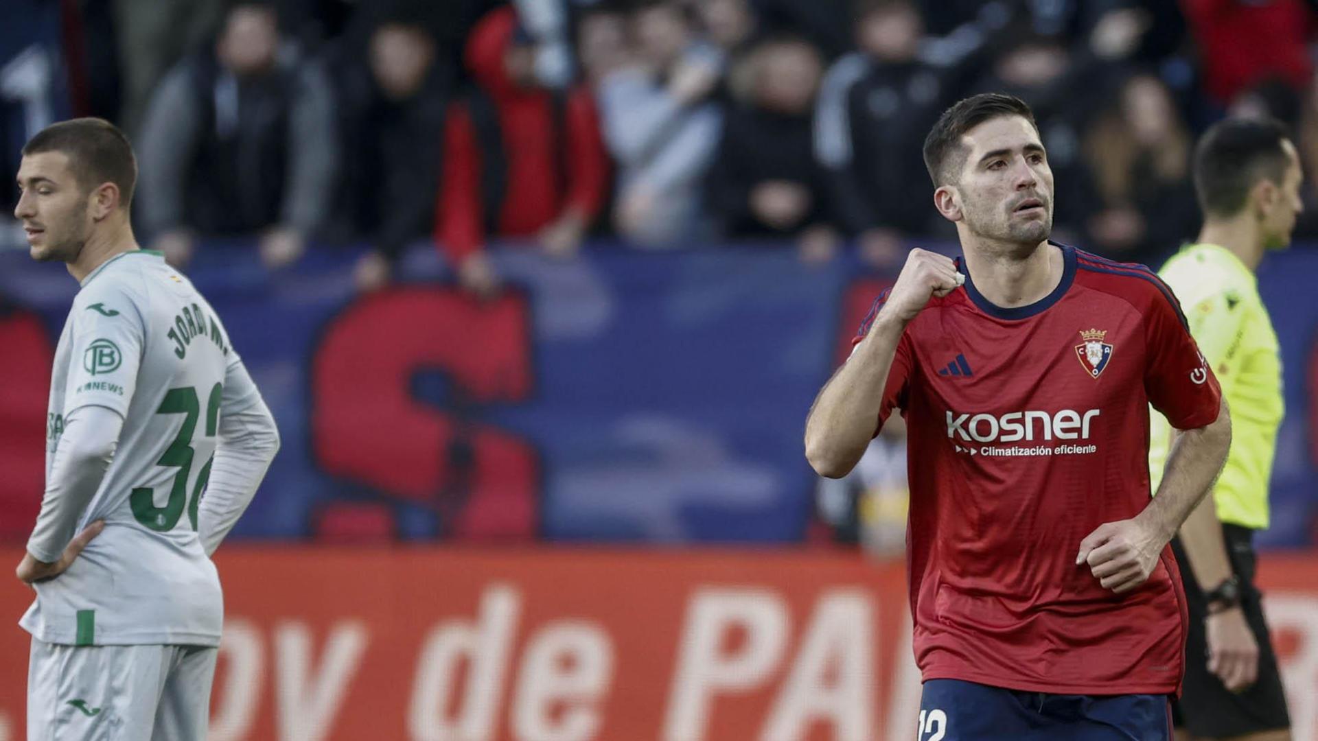 Areso celebra su gol