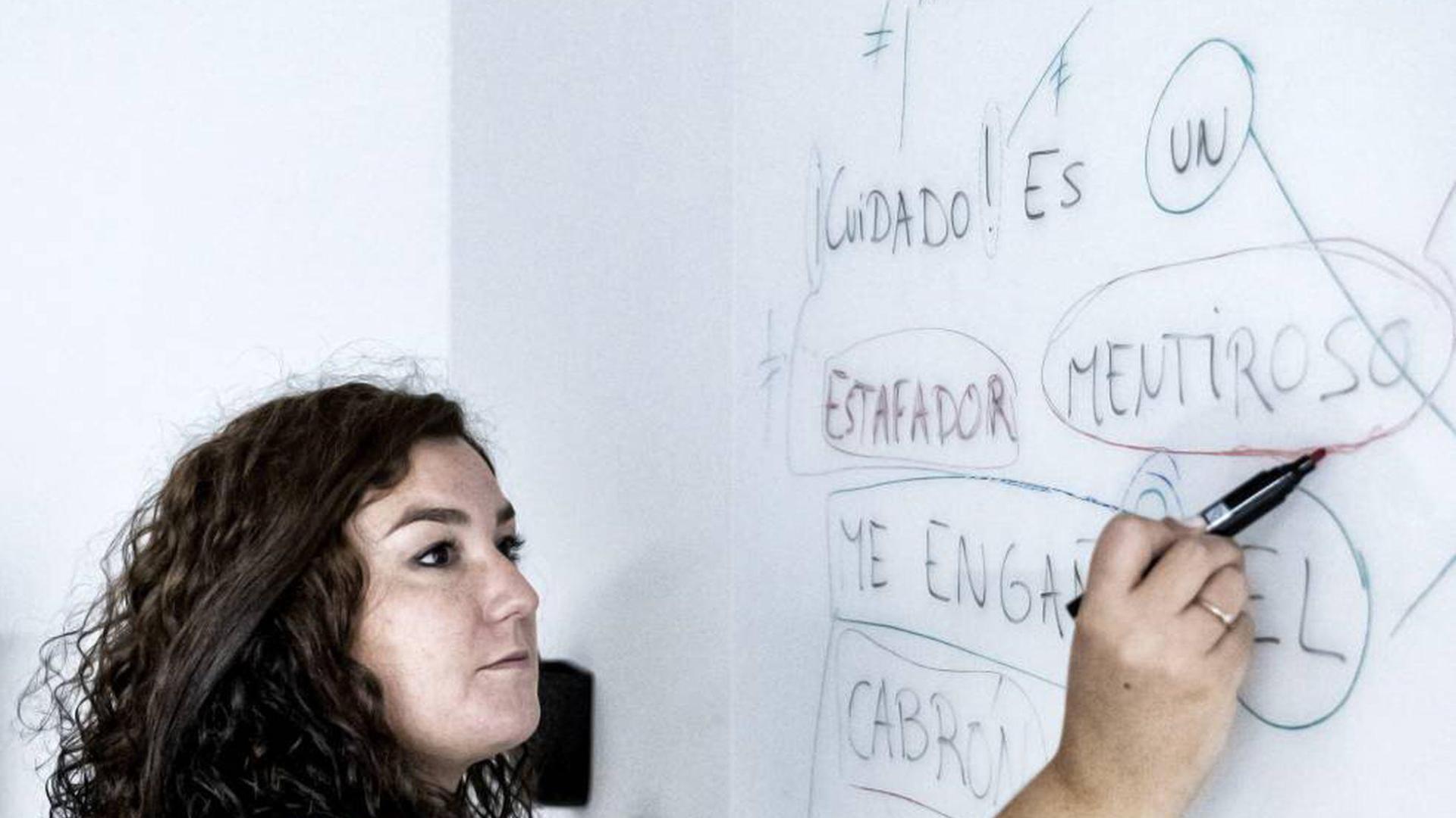 La lingüista forense Sheila Queralt interviene hoy en el festival Pamplona Negra.