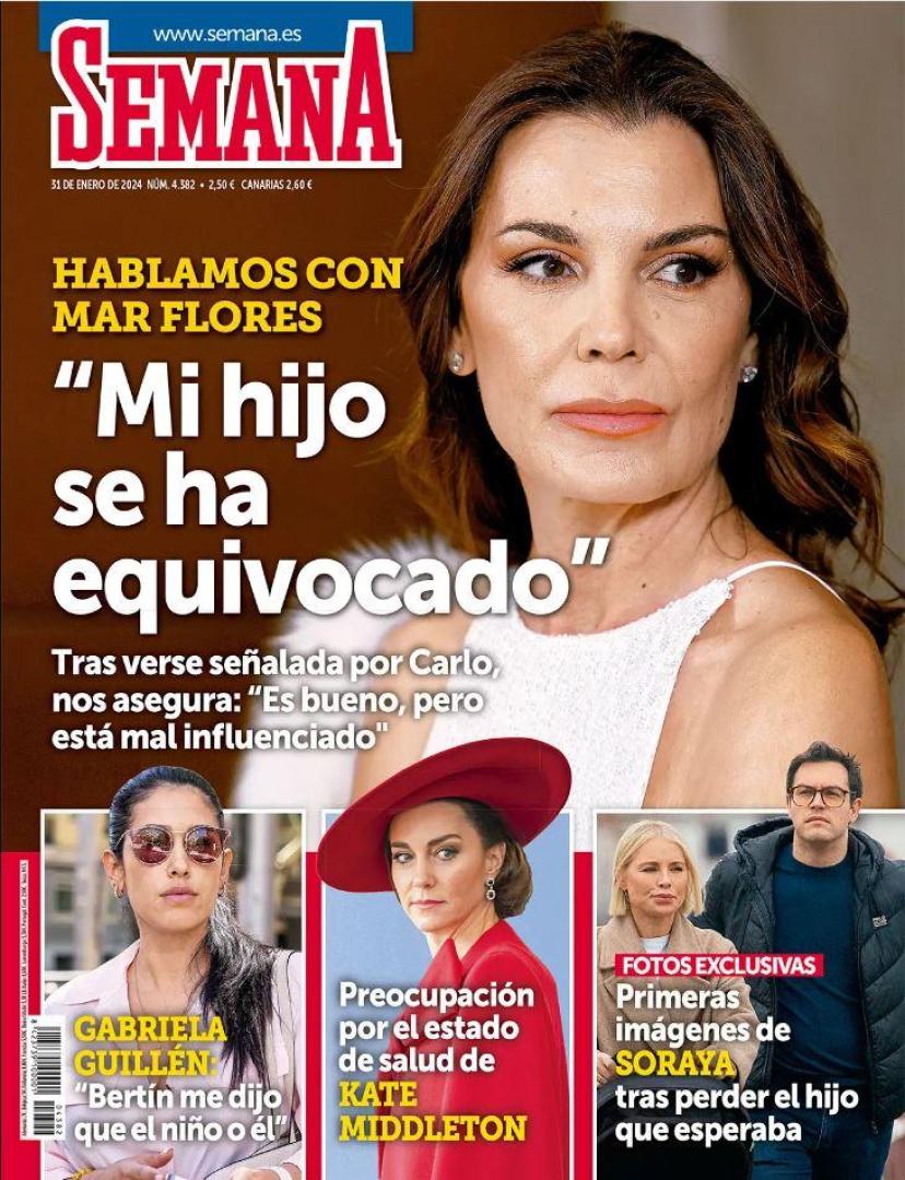 Portada de la revista Semana del miércoles 24 de enero de 2024