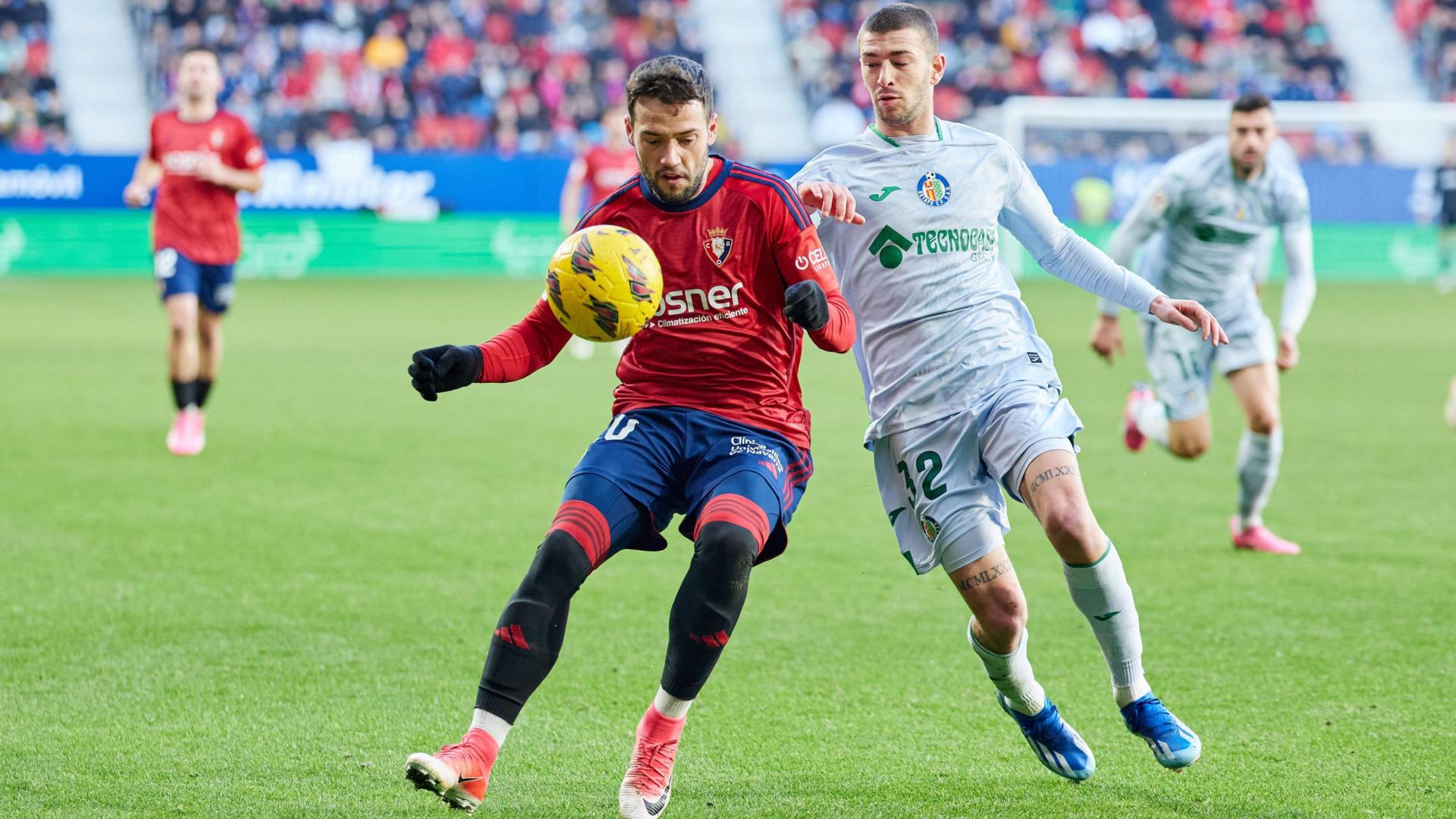 Jose Arnaiz, el pasado domingo en El Sadar