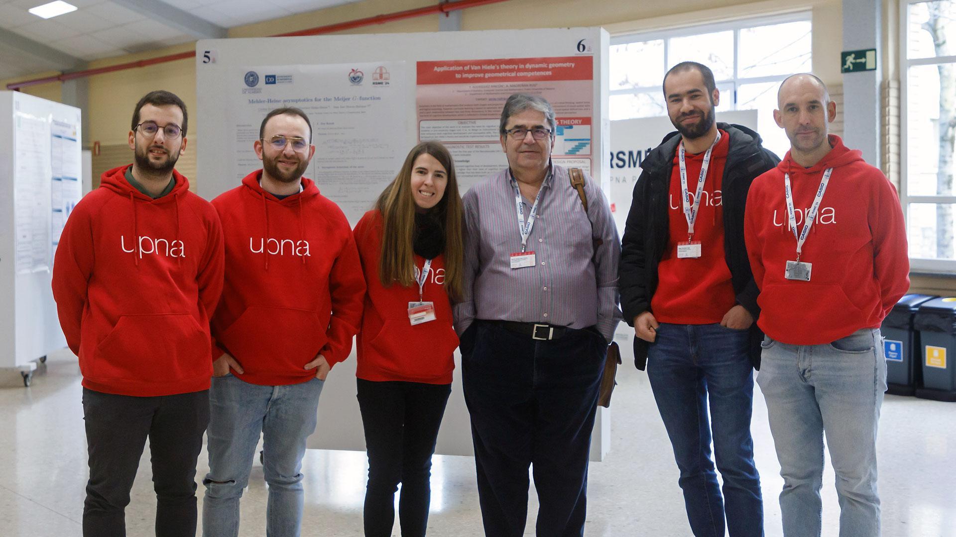 De izq. a dcha.: Iosu Rodríguez, Yeray Rodríguez, Ana Munárriz, Sergio Sara, Íñigo Jiménez y Asier Urío