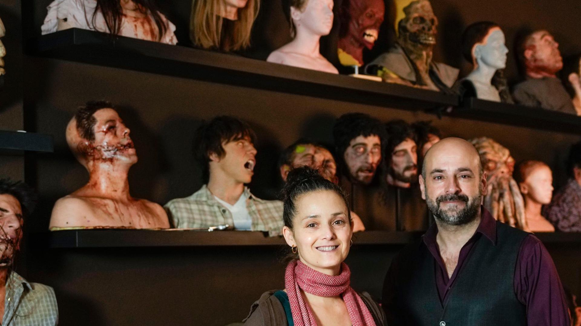 David Martí y Montse Ribé, en el estudio
