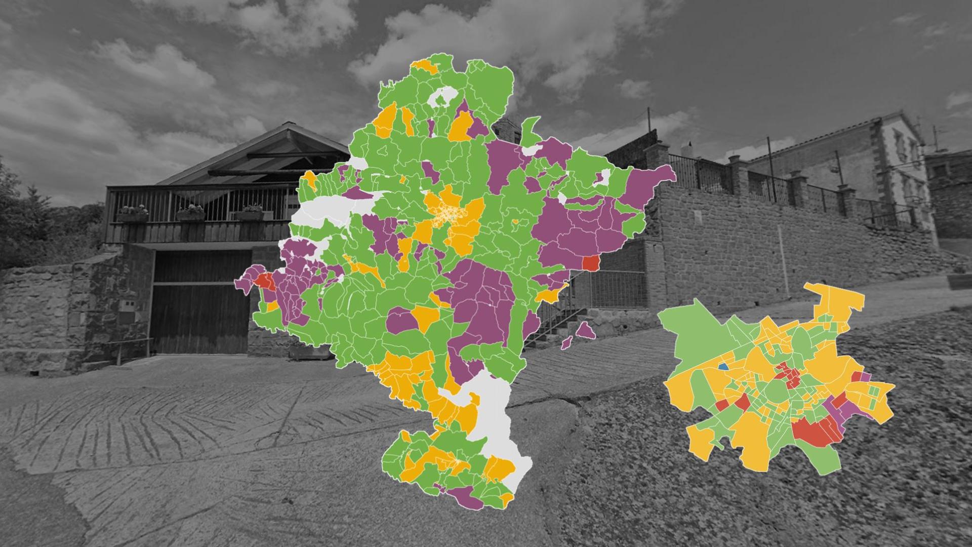 Tasa de viviendas secundarias en Navarra