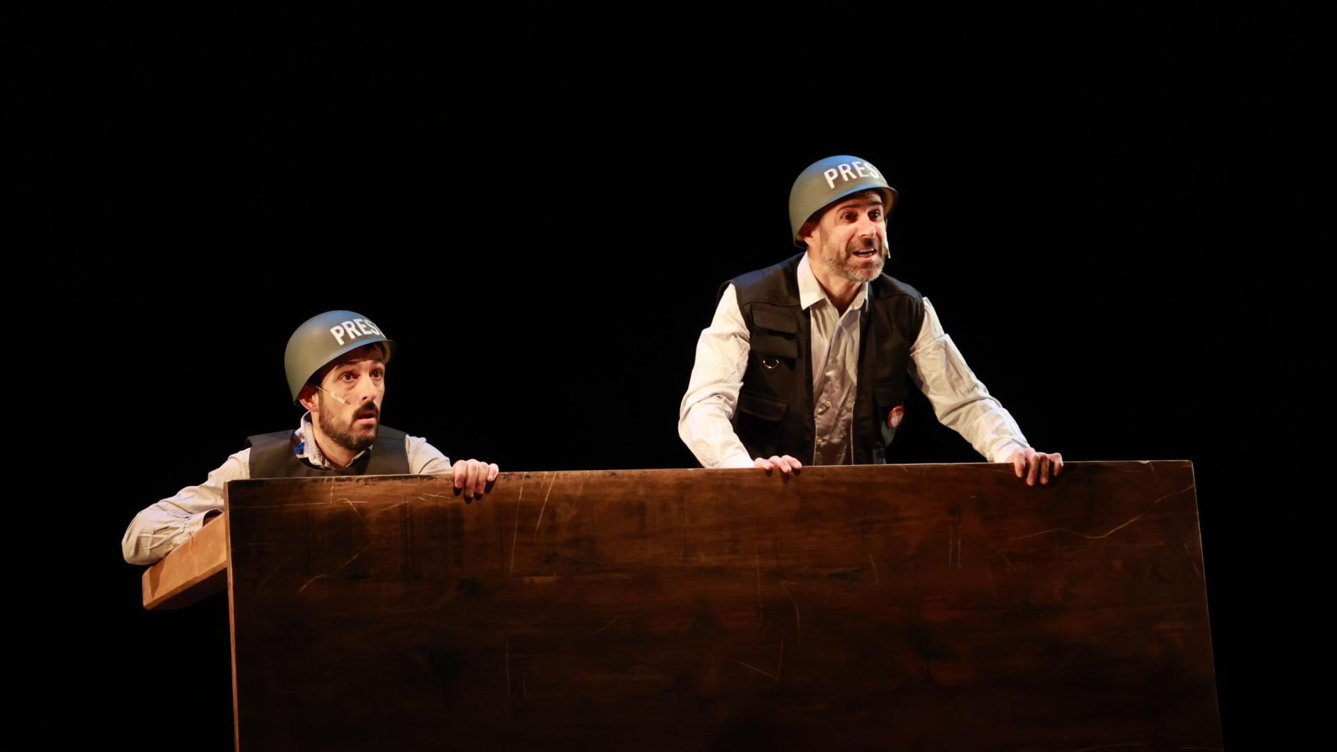 ‘Bake lehorra (La paz estéril)’, teatro hoy en el Gayarre.