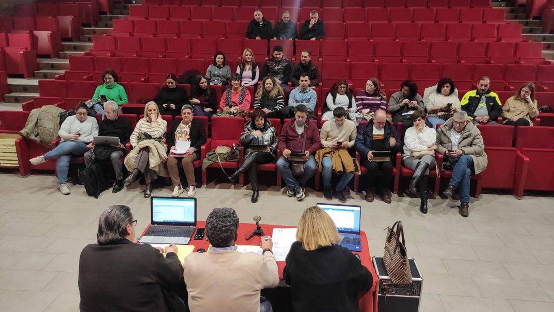 Un momento de la asamblea de la Mancomunidad