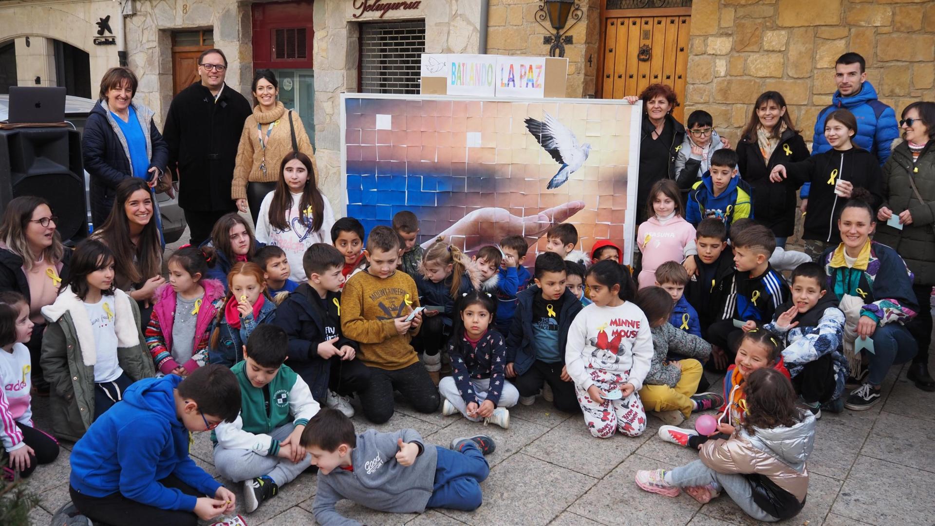 El Almuerzo solidario del colegio de Cáseda, el más veterano, alcanzó ayer su edición número once