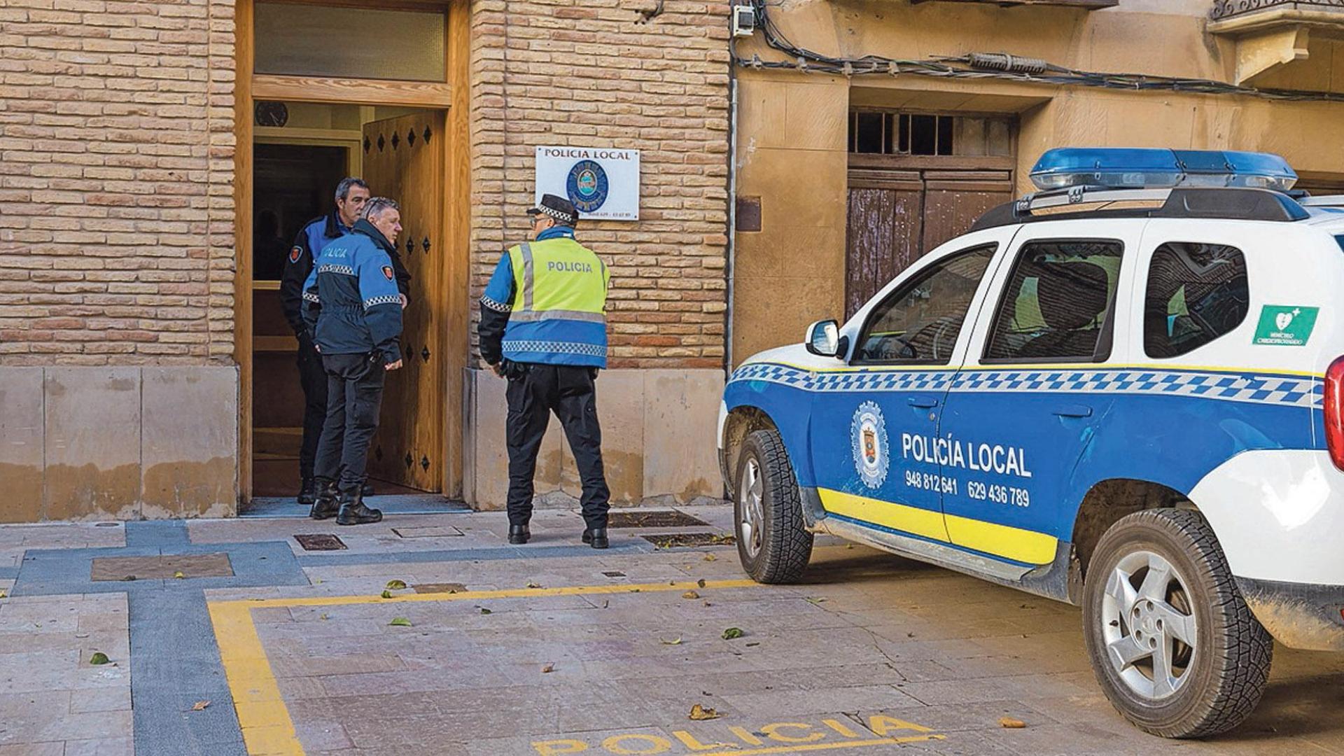 Imagen de la sede de la Policía Local de Cintruénigo