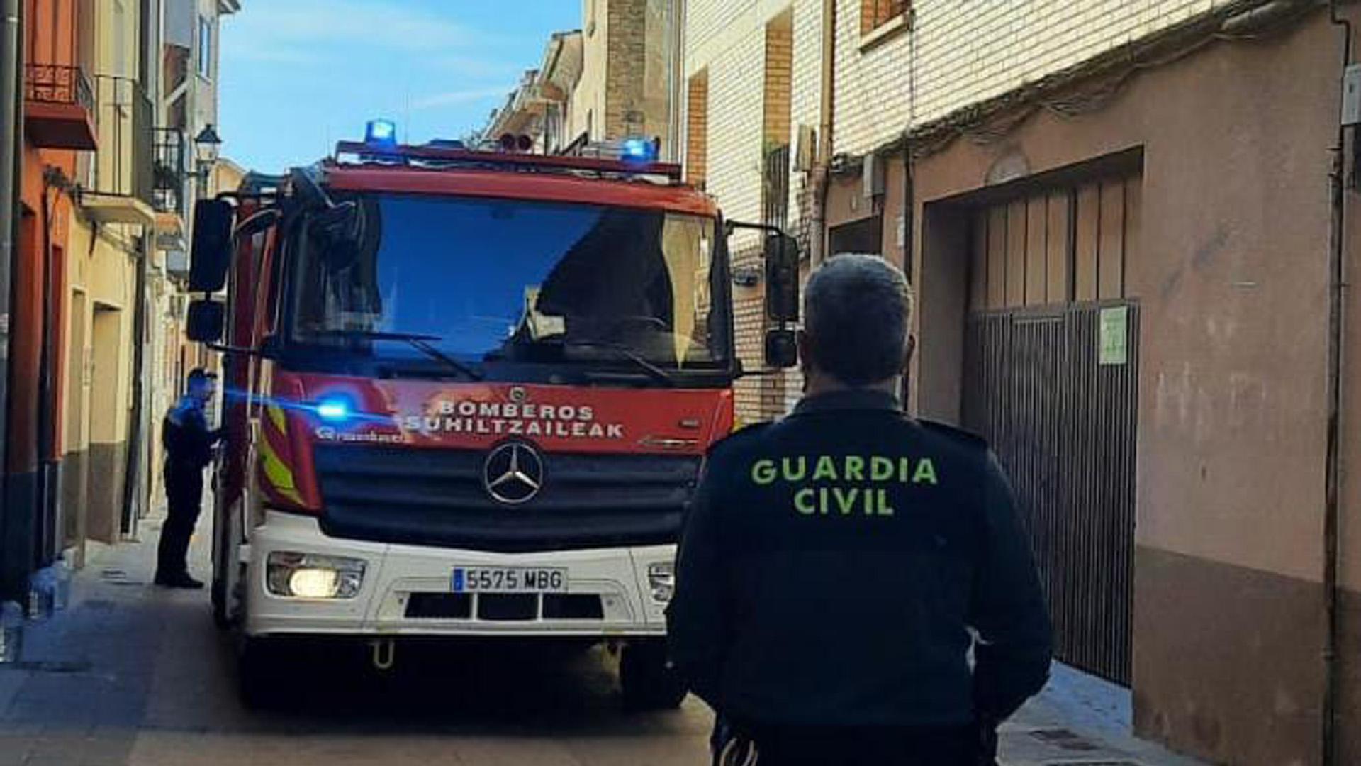 Los daños materiales se han concentrado en la cocina y son de escasa consideración