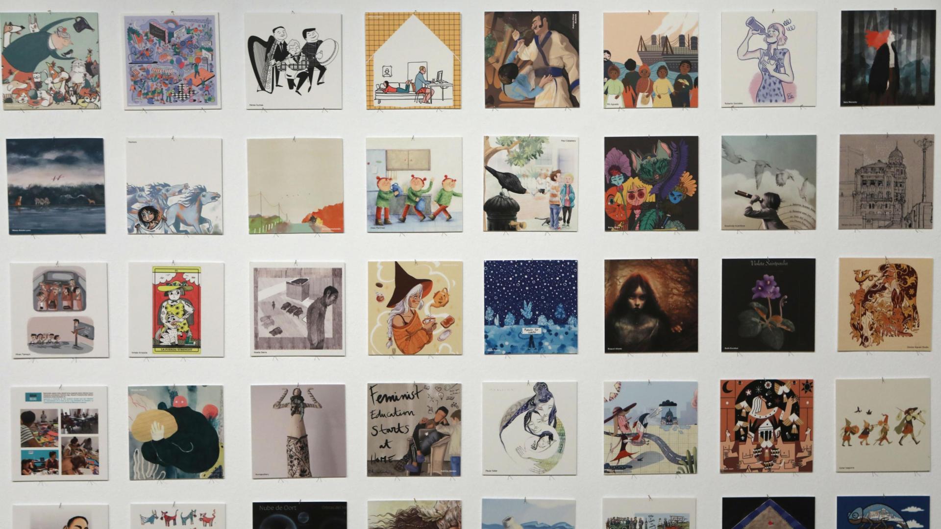 Uno de los paneles que se puede visitar en la exposición, en el Pabellón de Mixtos de la Ciudadela