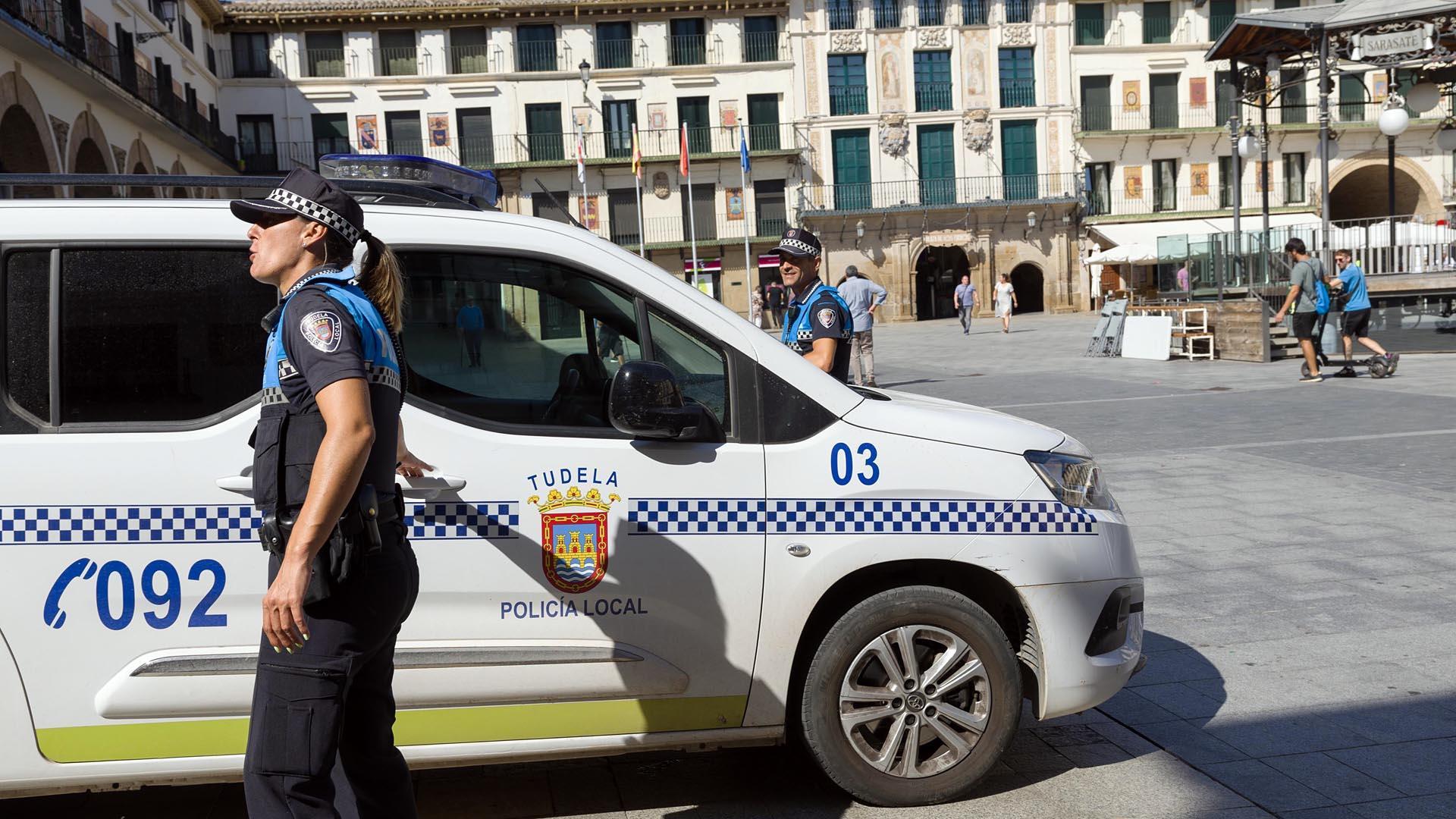 Fotos de la Policía Municipal de Tudela