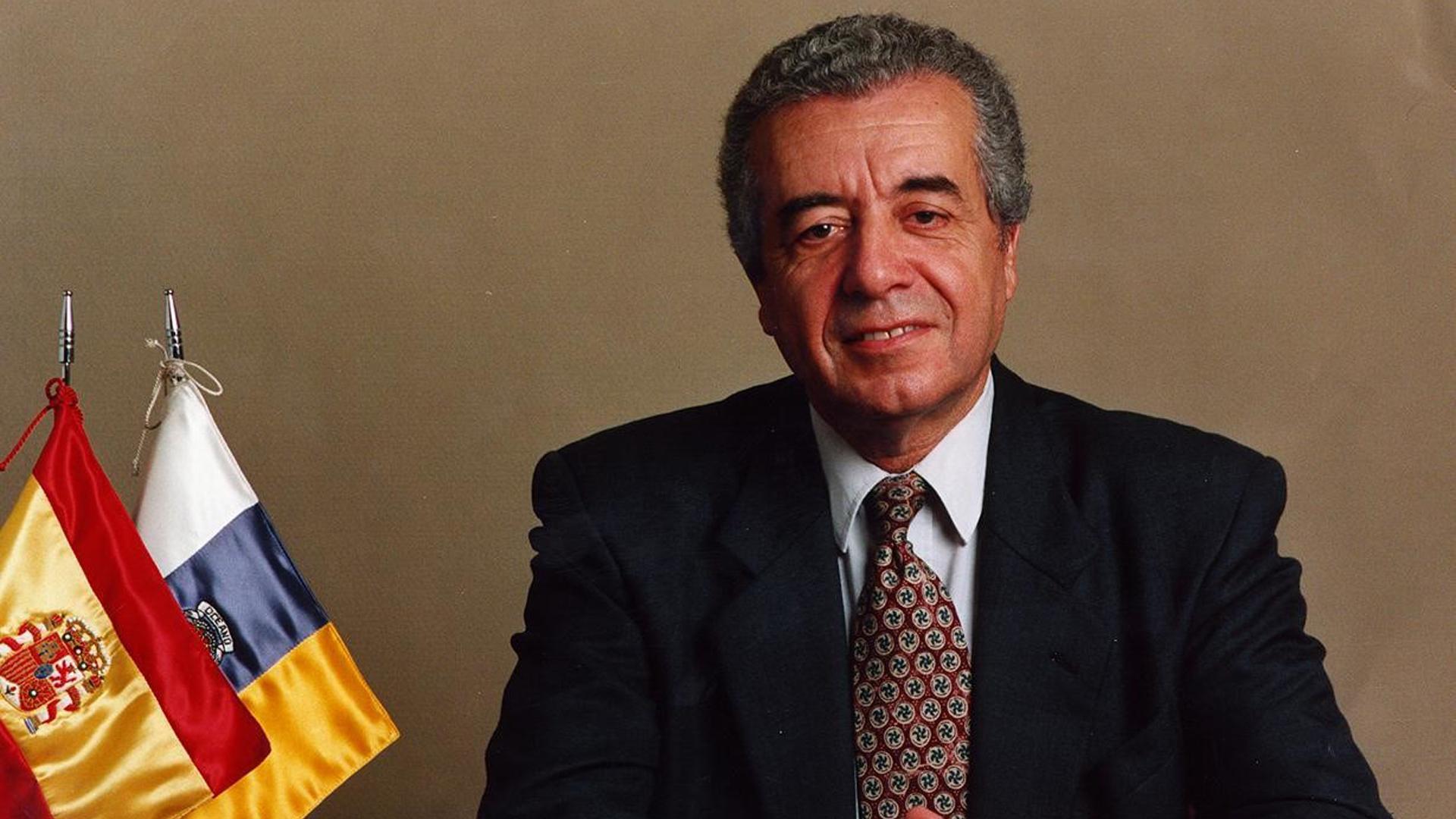 Imagen de archivo del expresidente de Canarias Lorenzo Olarte