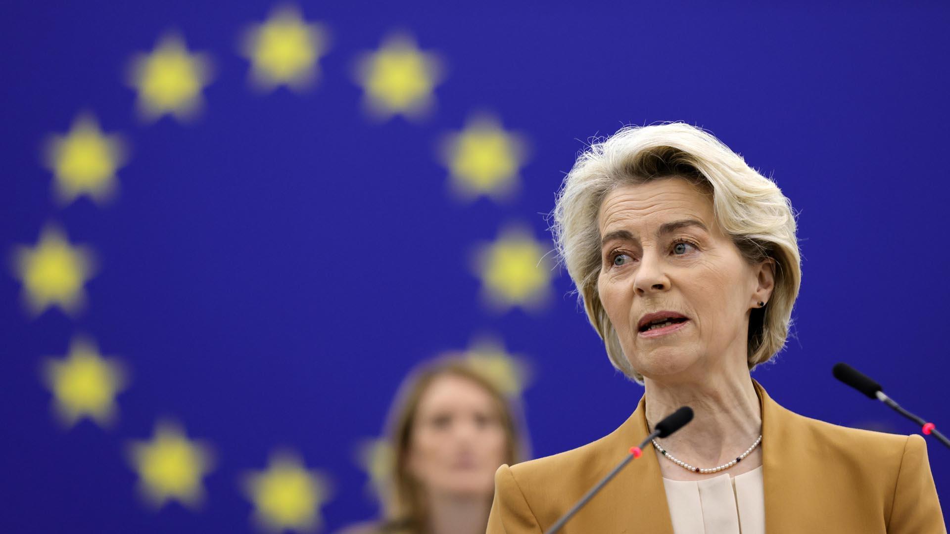 Ursula von der Leyen, presidenta de la Comisión Europea