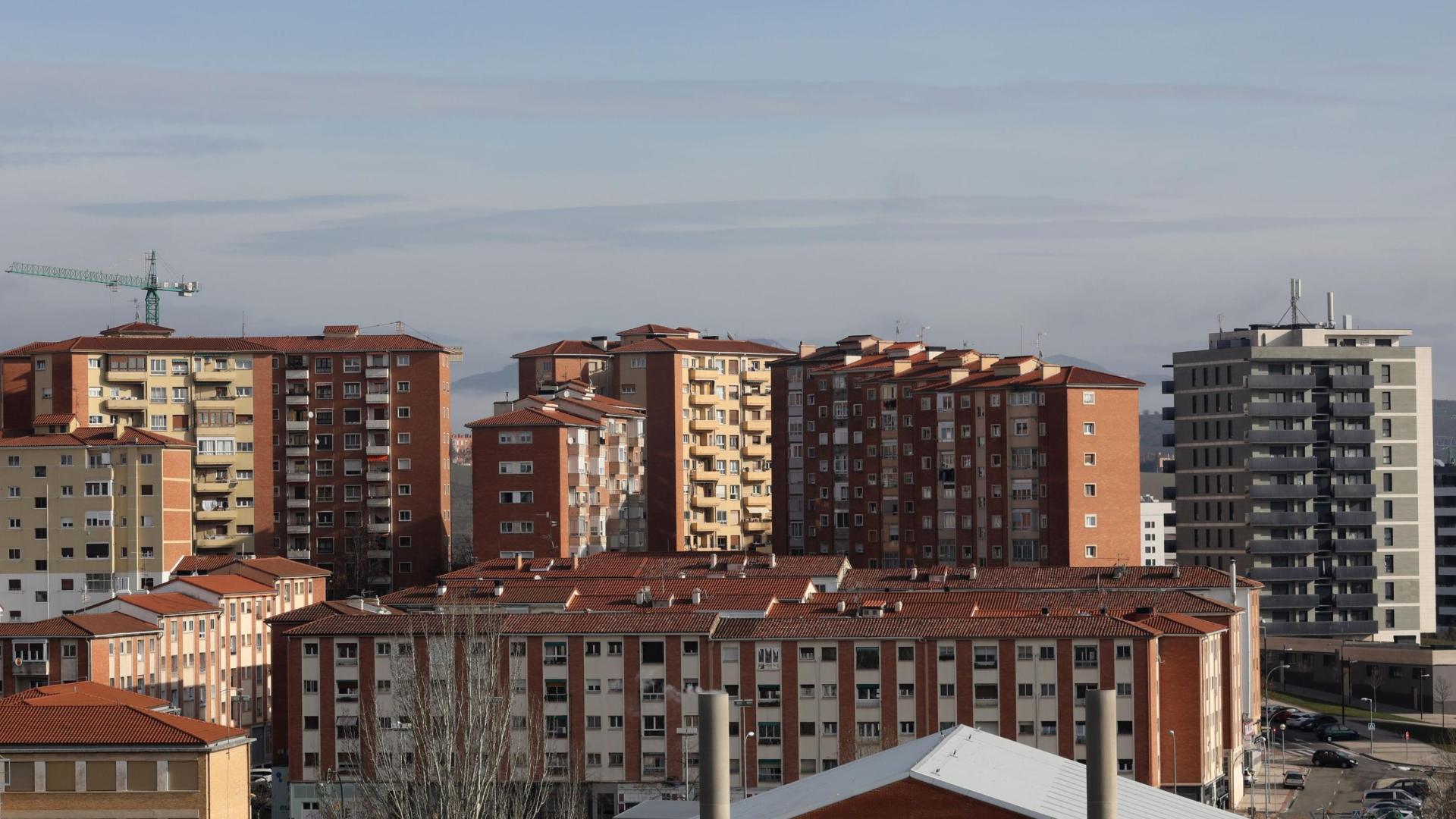 Vista del barrio de Santa María la Real