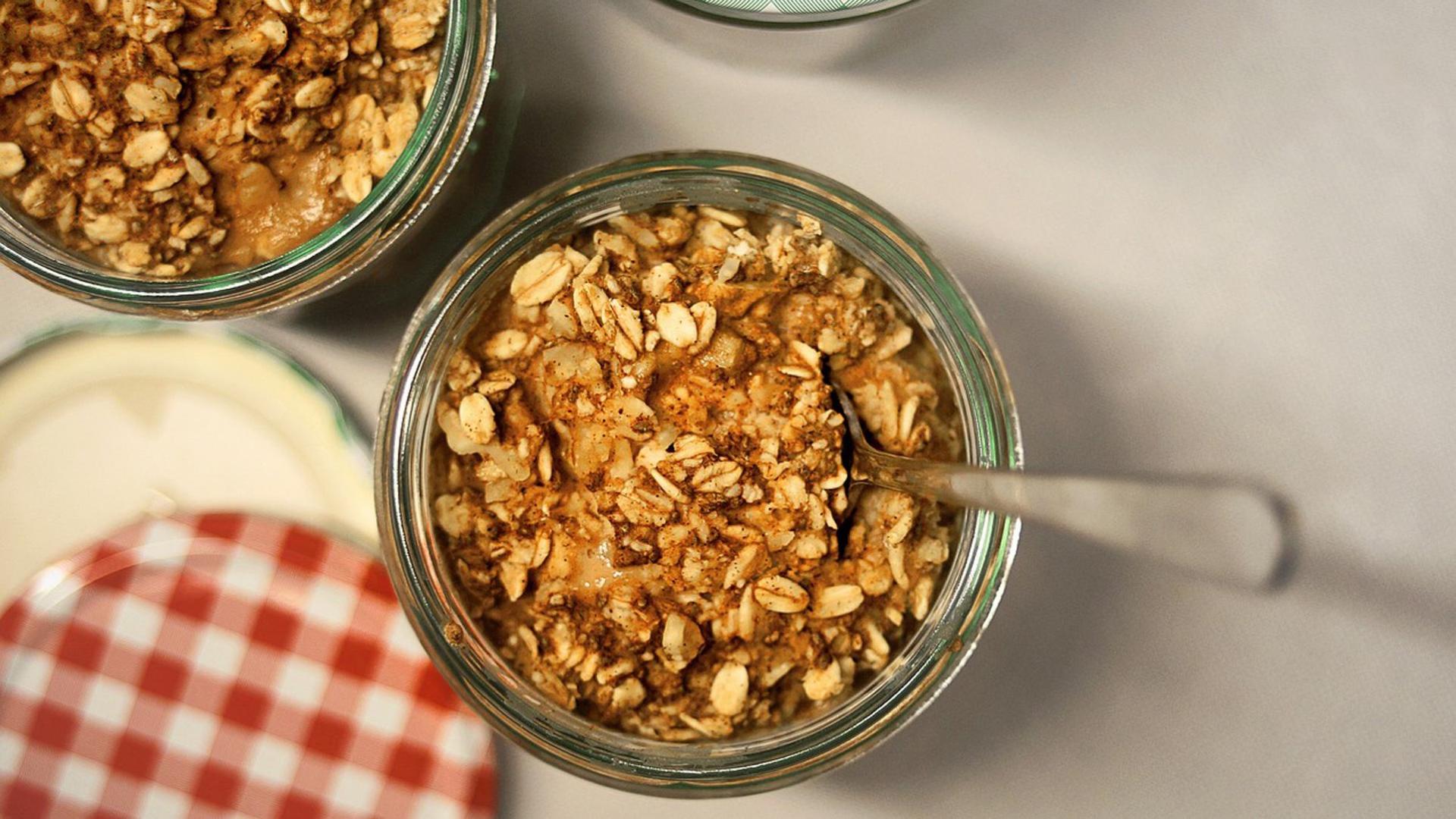 Avena, uno de los productos incluido en el desayuno del estudio