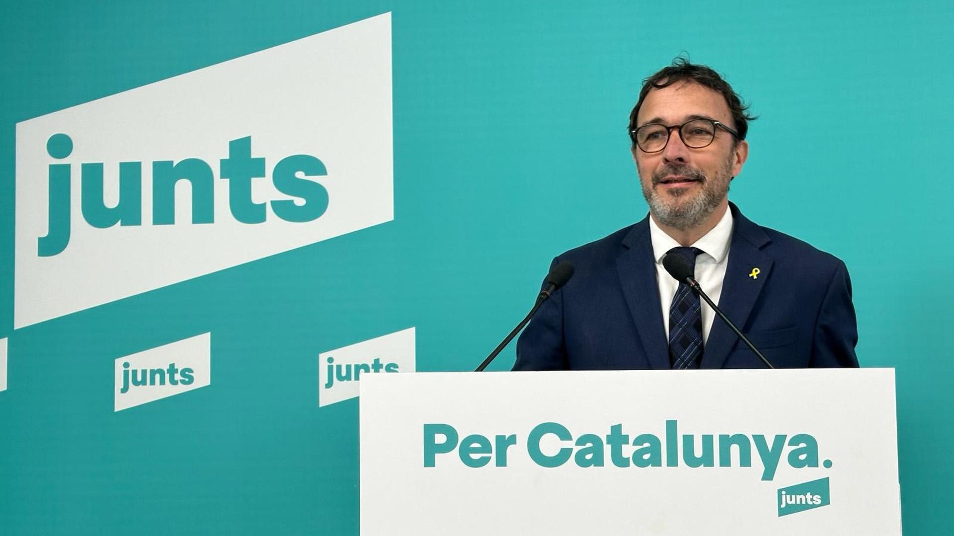 El portavoz de Junts, Josep Rius

EUROPA PRESS

19/02/2024