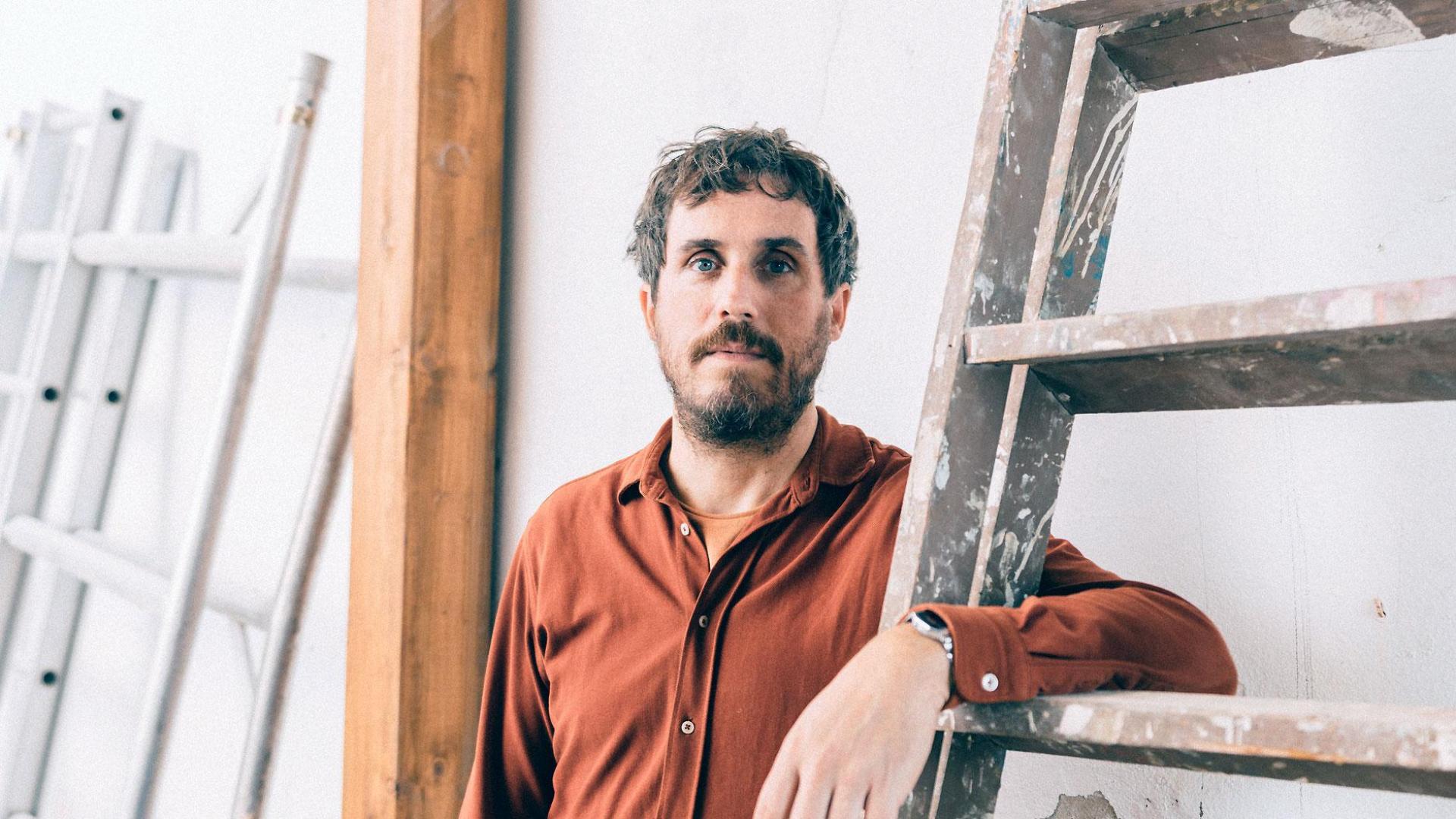 El artista pamplonés Fermín Jiménez Landa