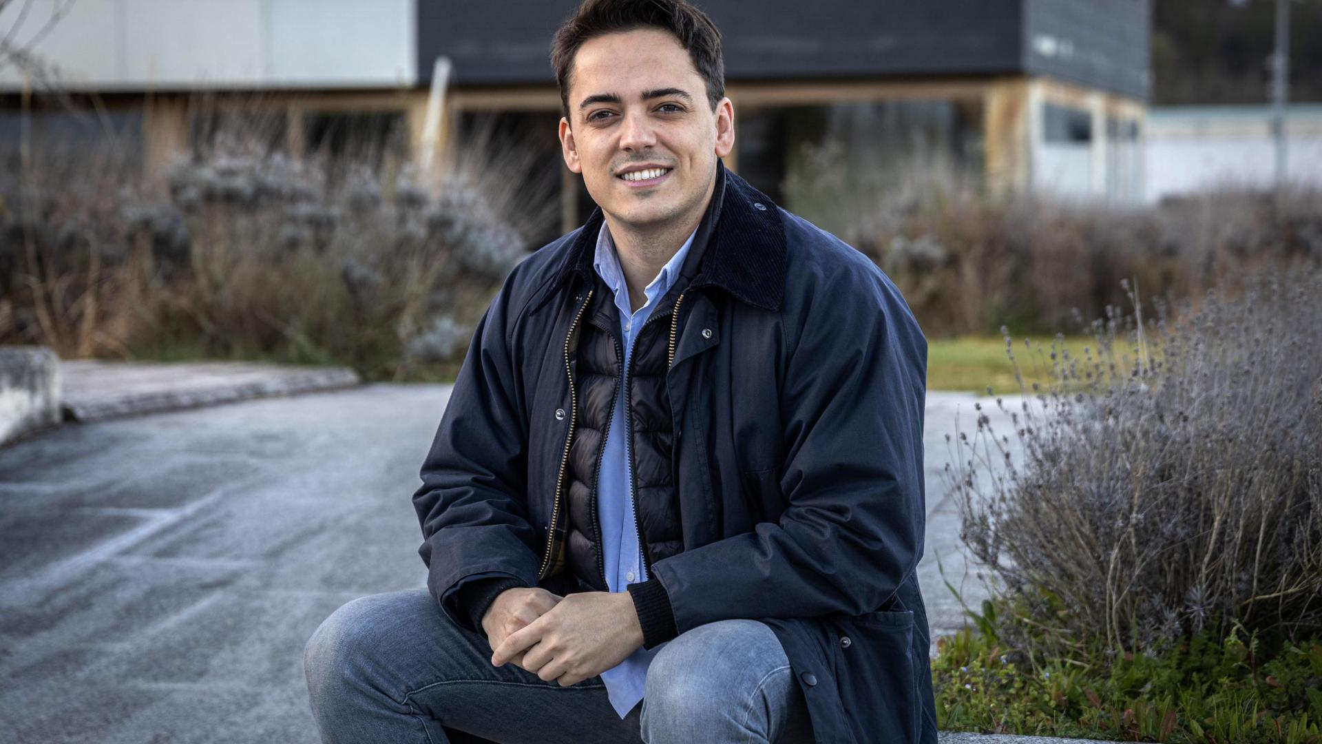 David Doménech López fotografiado en Pamplona