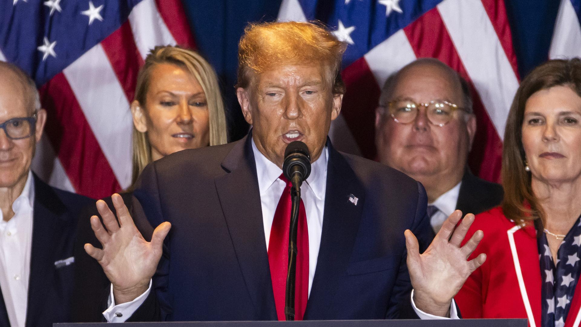 Trump, tras su victoria ante Nikki Haley en Carolina del Sur