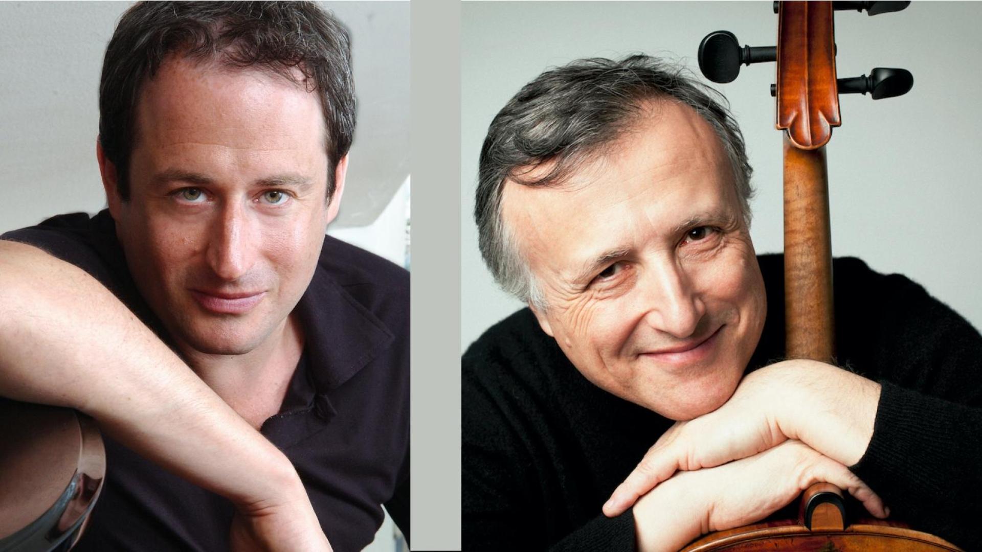 Raphael Wallfisch (chelo) & Itamar Golan (piano) cierran hoy en el Gayarre el ciclo 'Grandes Intérpretes'.