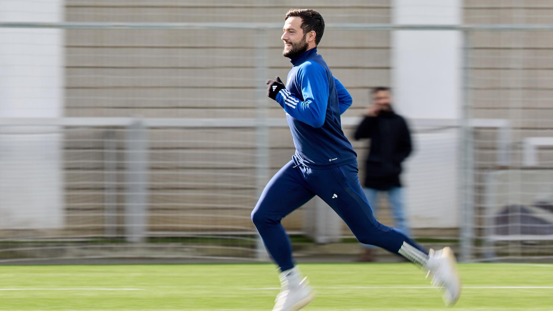 Jose Arnaiz, corriendo por su cuenta en la sesión