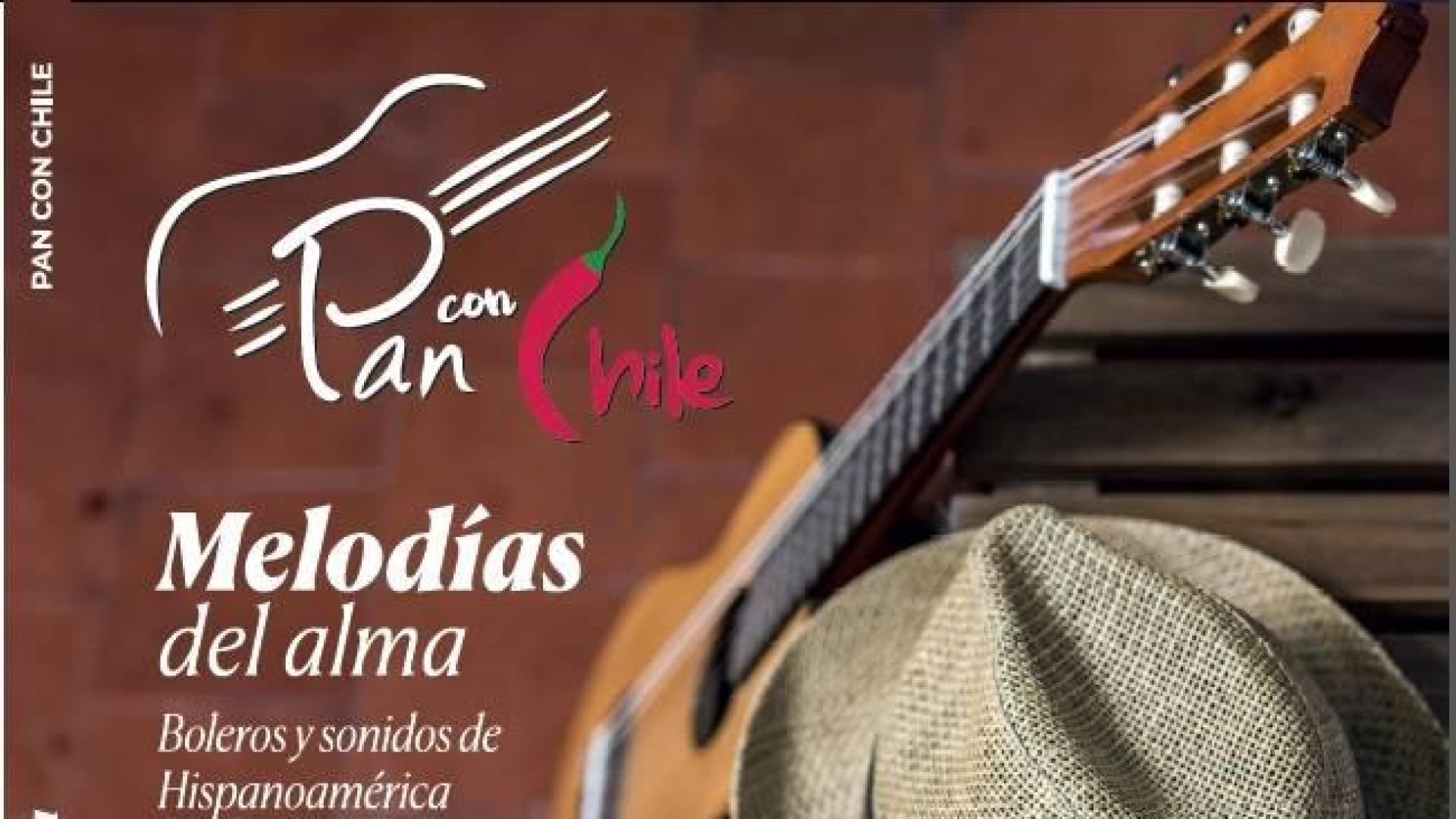Carátula del disco 'Melodías del alma', del grupo Pan con Chile.