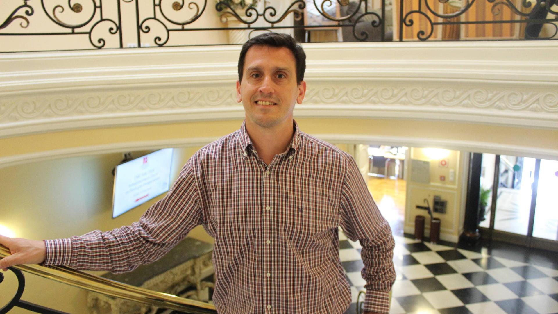Carlos Beaumont Caminos, coordinador del PAIME en el Colegio de Médicos de Navarra