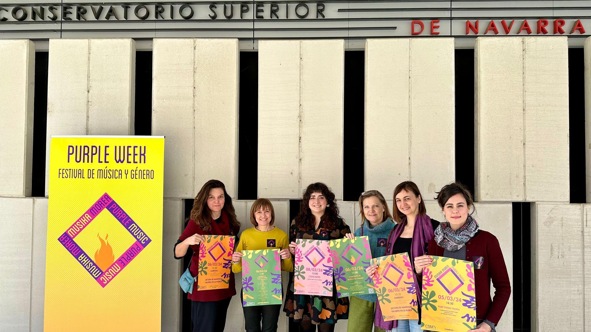 Arranca la tercera edición de la 'Purple Music-Musika Morea' en el Conservatorio Superior