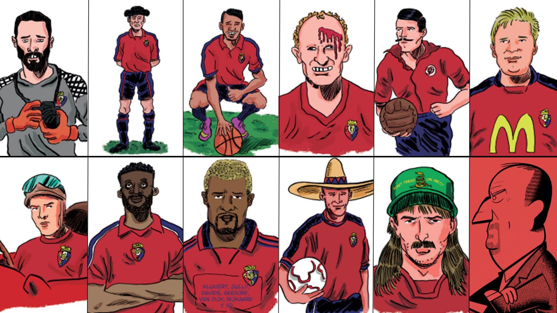 Los "paquetes" de la historia de Osasuna