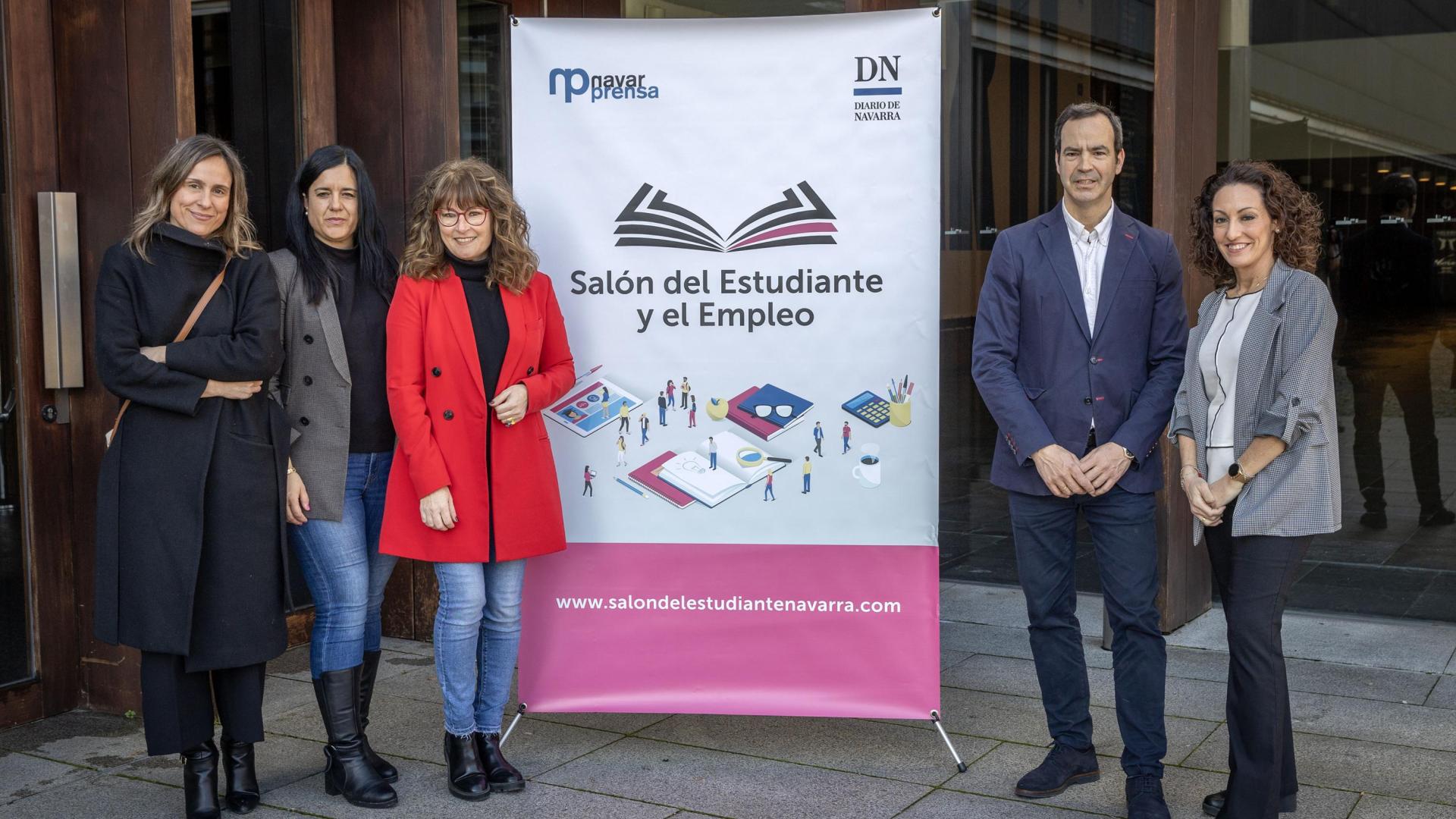 Desde la izquierda: Alicia Nicolás, Irene Arrondo, Belén Galindo, Ion Buxens y Nerea García.