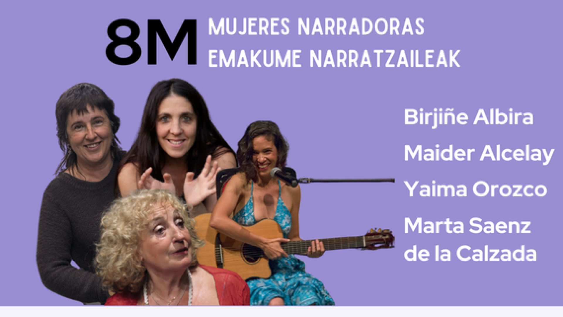 Cuatro narradoras celebran el Día de la Mujer esta tarde en la Biblioteca de Navarra.