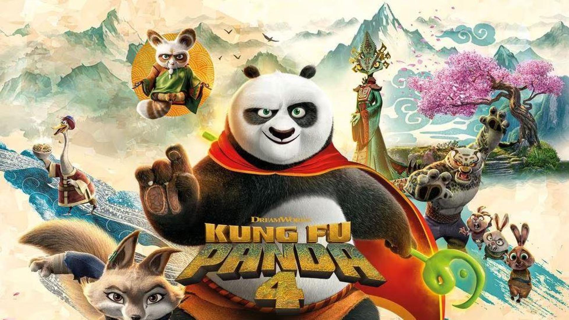 Cartel de la película 'Kung Fu Panda 4'