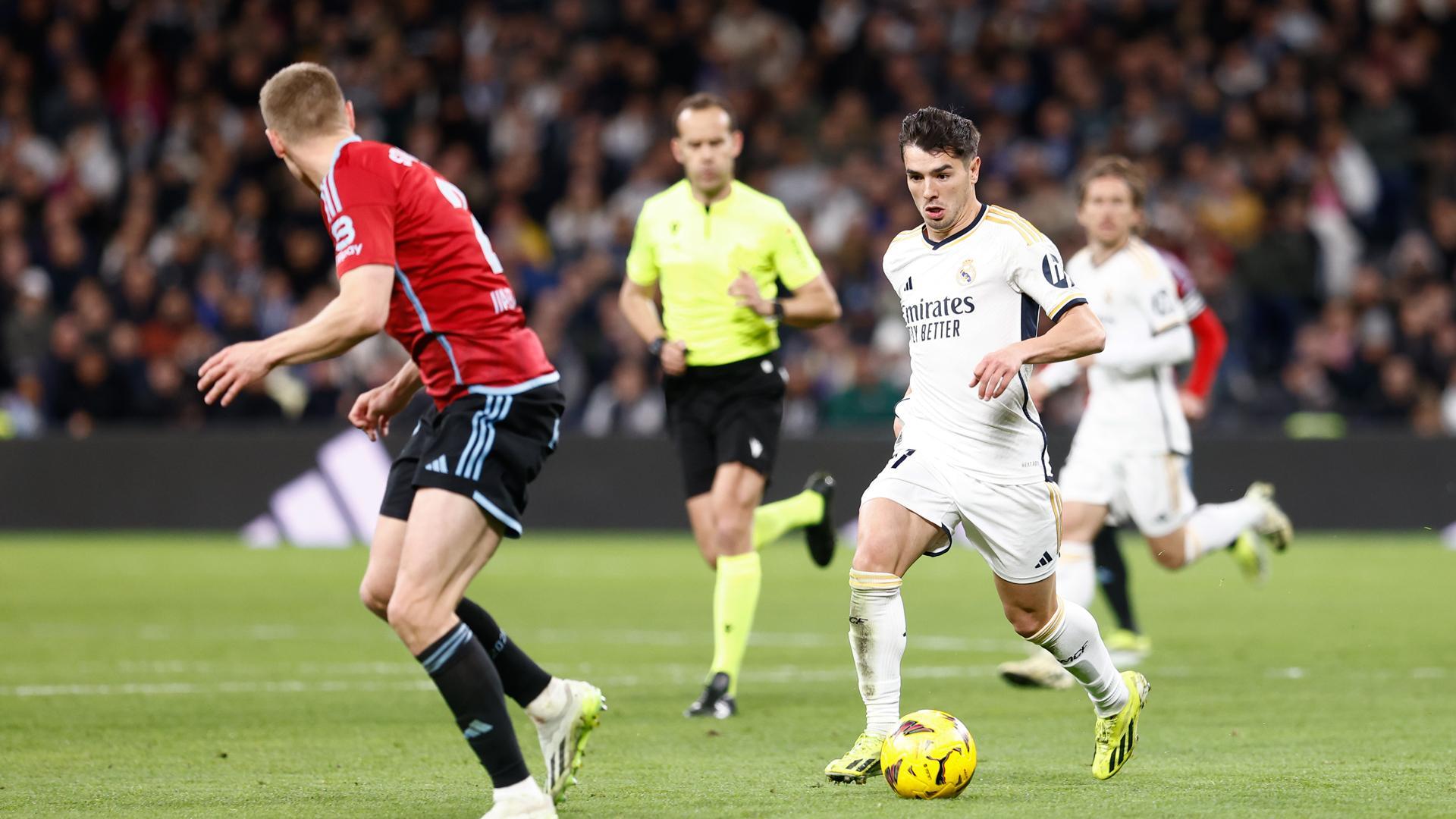 Brahim Díaz frente al Celta de Vigo